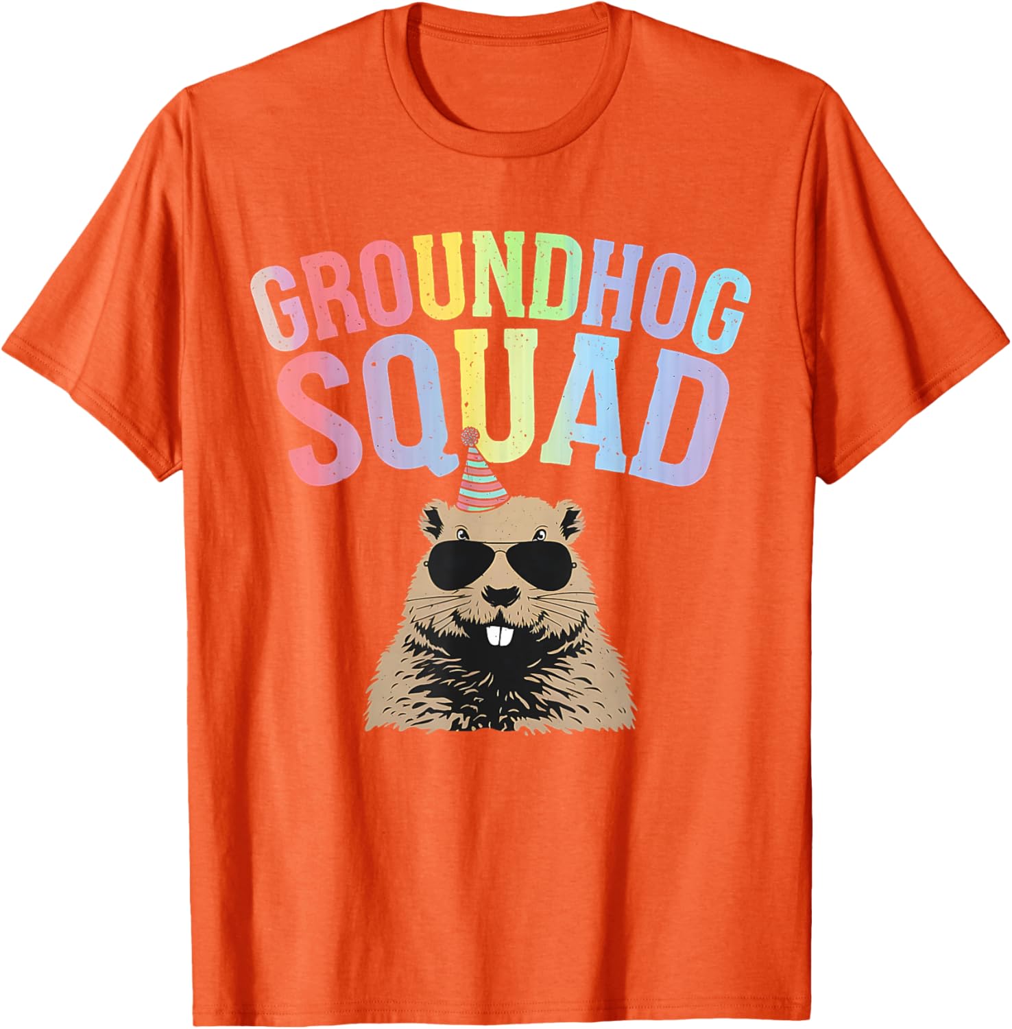 Funny Groundhog Squad T-Shirt for Happy Groundhog Day Family Fun - 20