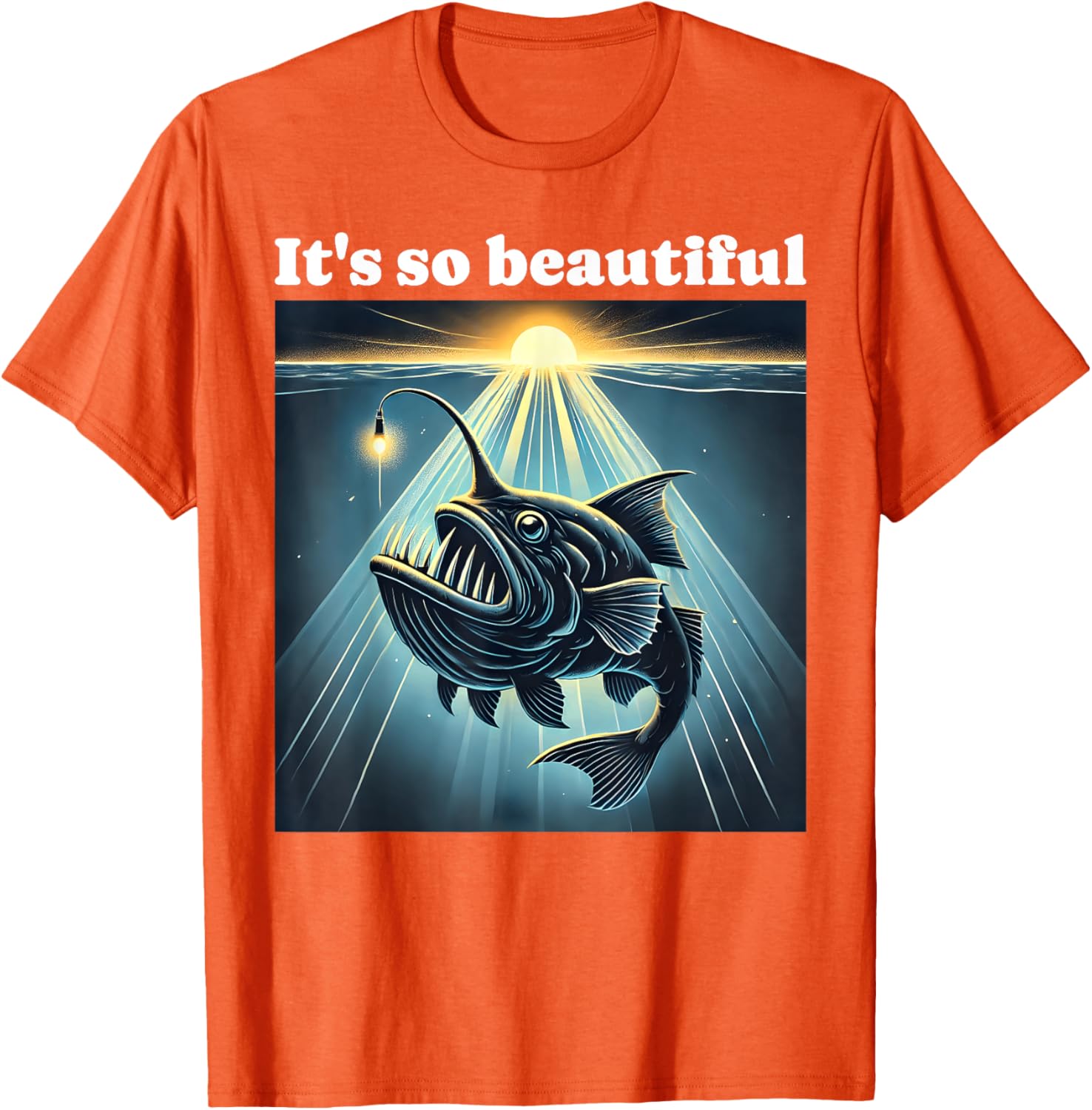 Anglerfish Found The Light T-Shirt for Ocean Lovers and Fishing Fans - 10