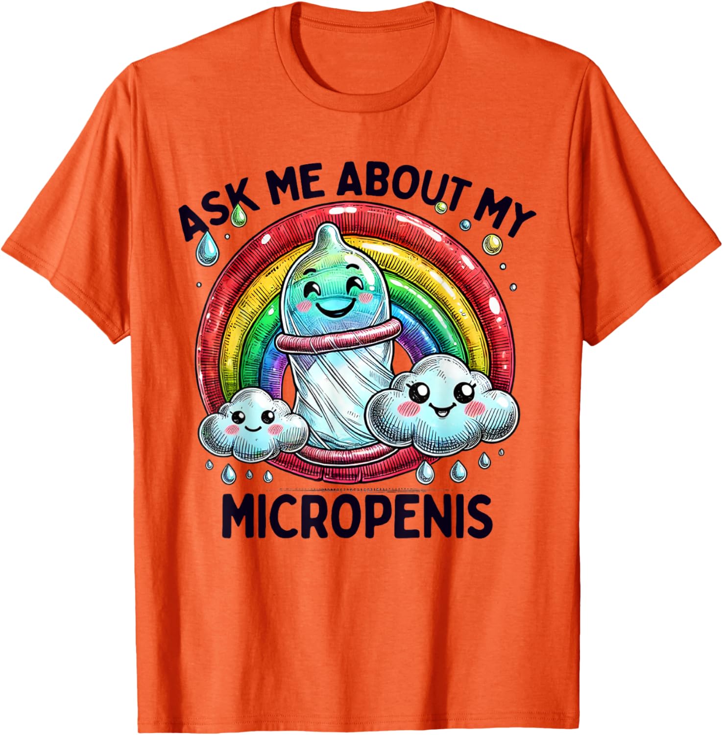 Funny Micropenis T-Shirt for Adults - Humorous Inappropriate Humor Shirt - 5