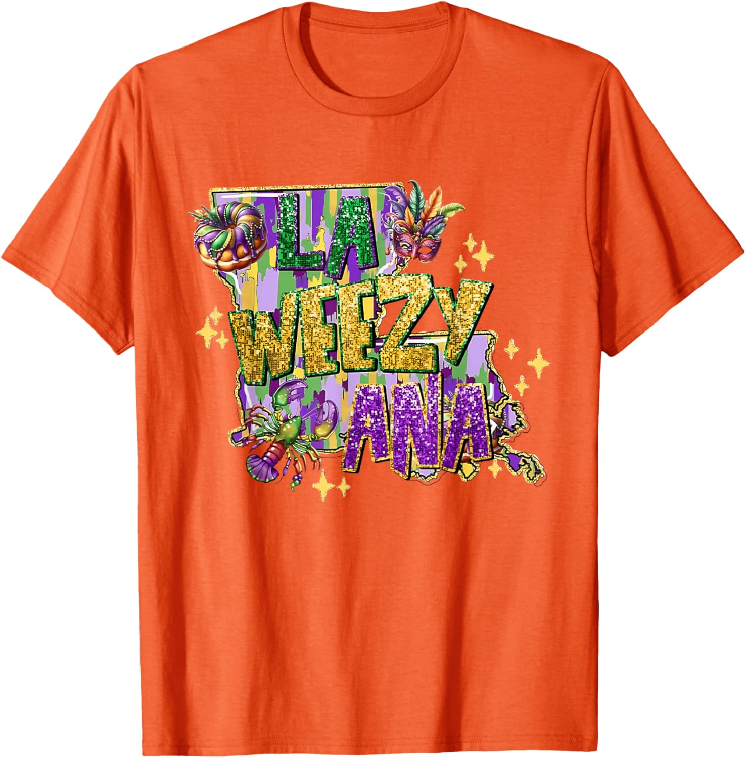 La Weezy Ana Mardi Gras T-Shirt for Fat Tuesday Celebrations - 14