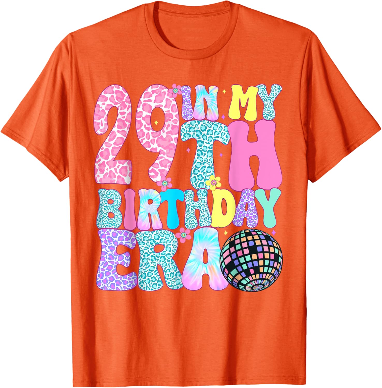In My 29th Birthday Era T-Shirt for 29 Year Old Birthday Girl 1996 - 10