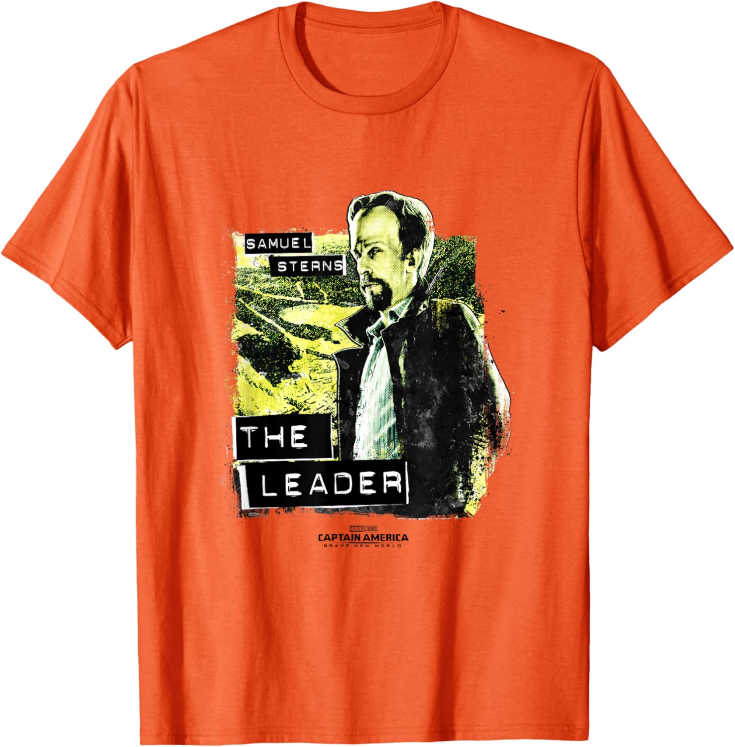 Marvel Captain America Brave New World Samuel Sterns Leader T-Shirt for Fans - 16