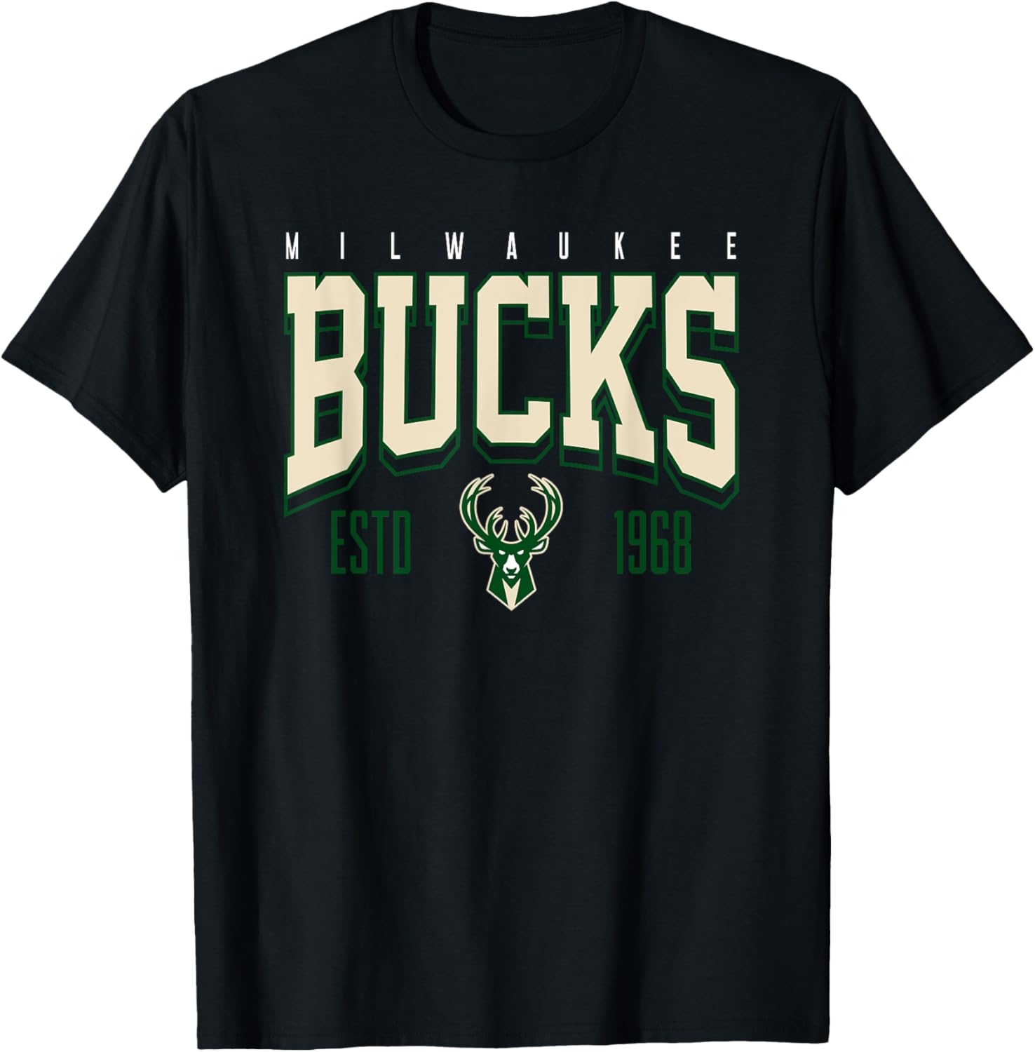 Milwaukee Bucks NBA Official Battle Tested T-Shirt for Fans and Players - 2