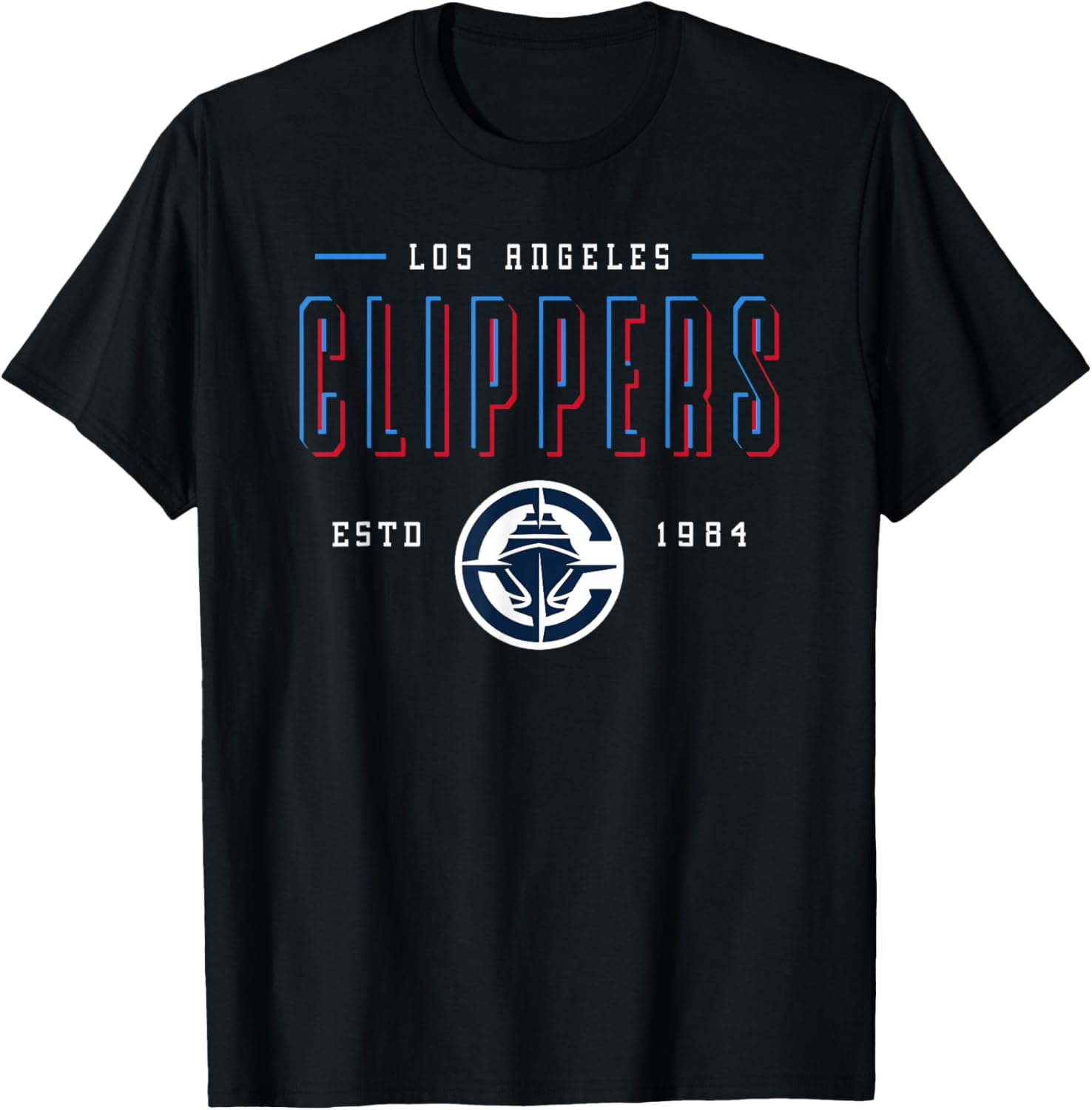 NBA Los Angeles Clippers Negative Space T-Shirt for Fans and Players - 2