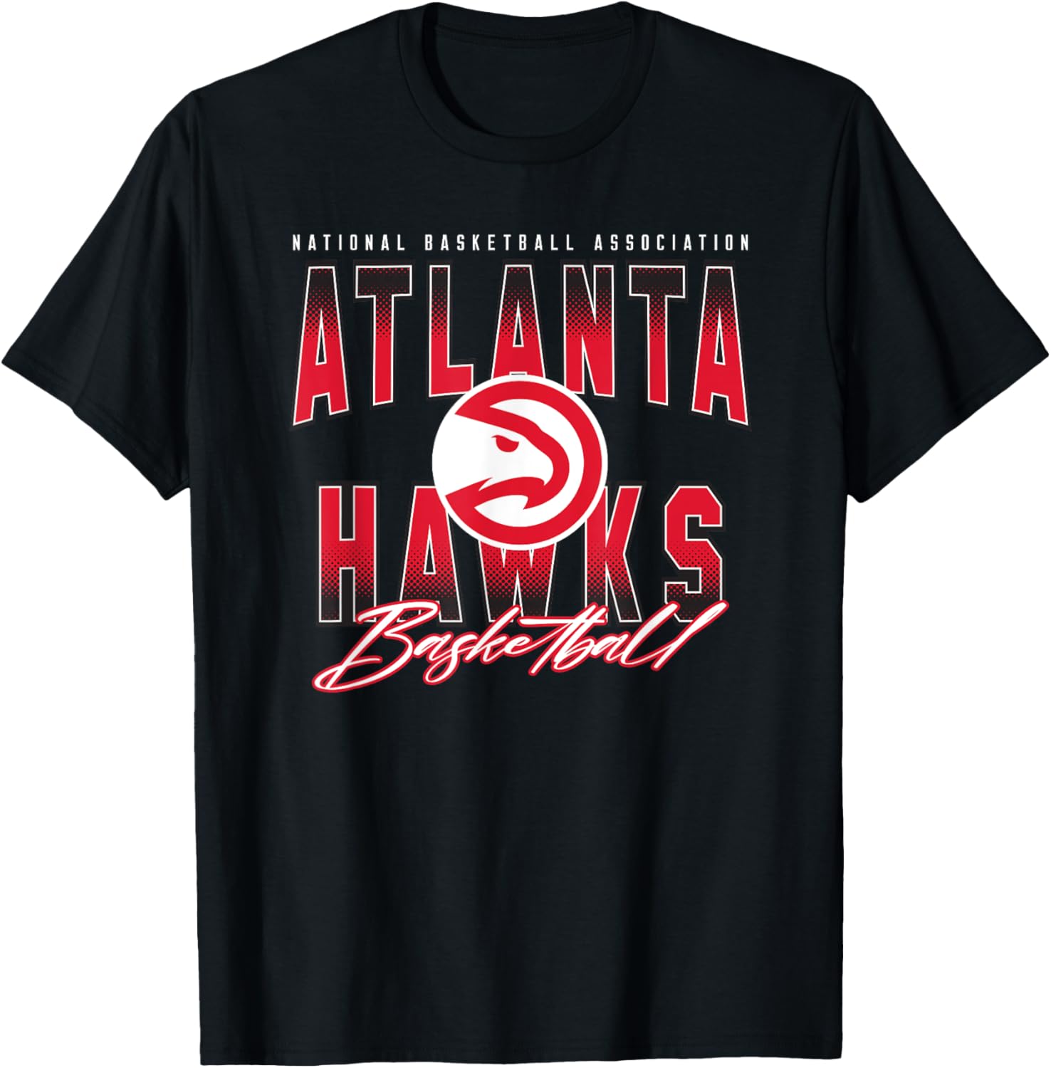 NBA Official Atlanta Hawks Fade Out T-Shirt for Stylish Game Days - 2