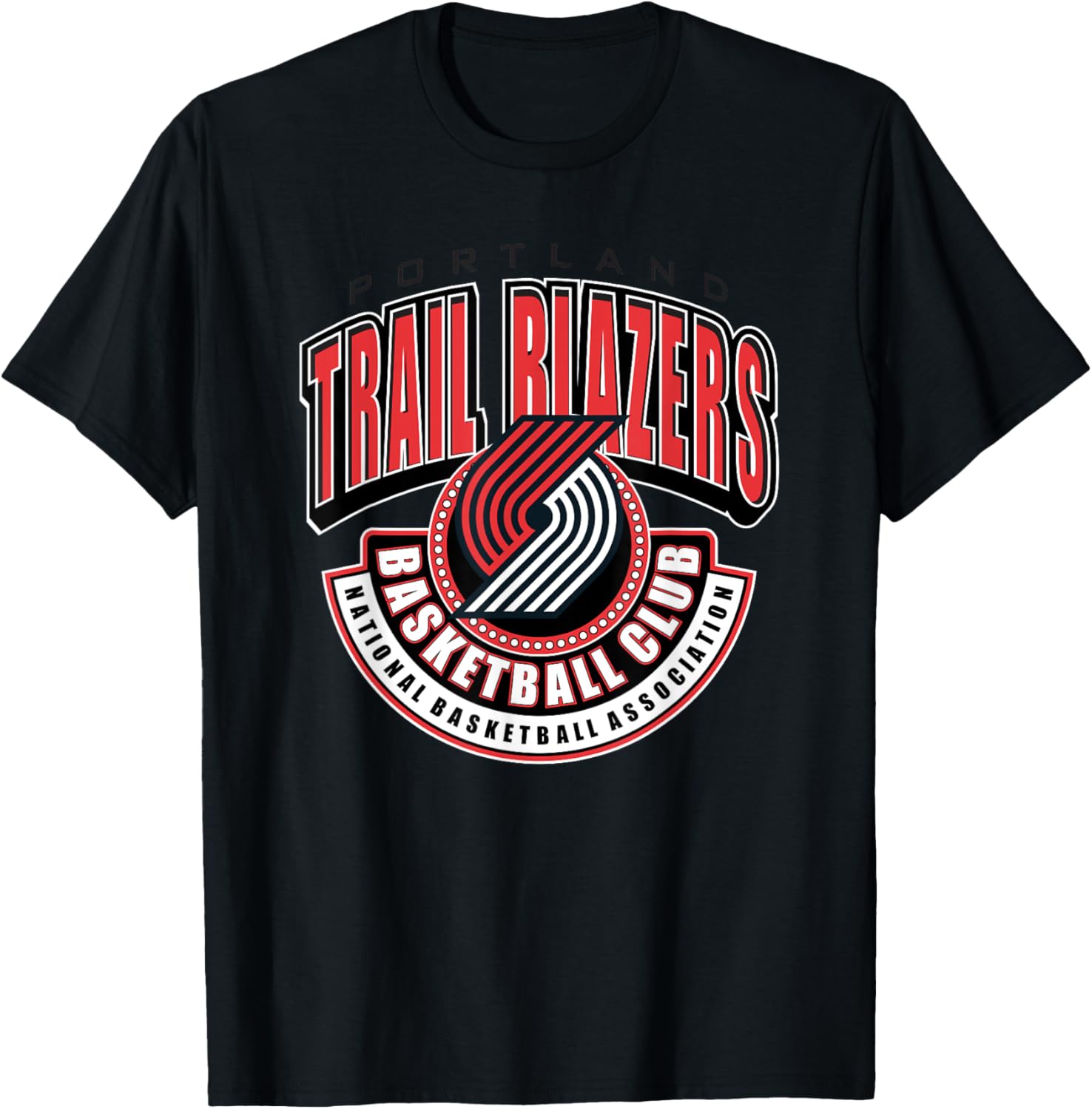 NBA Official Portland Trail Blazers In The Club T-Shirt for Fans - 2