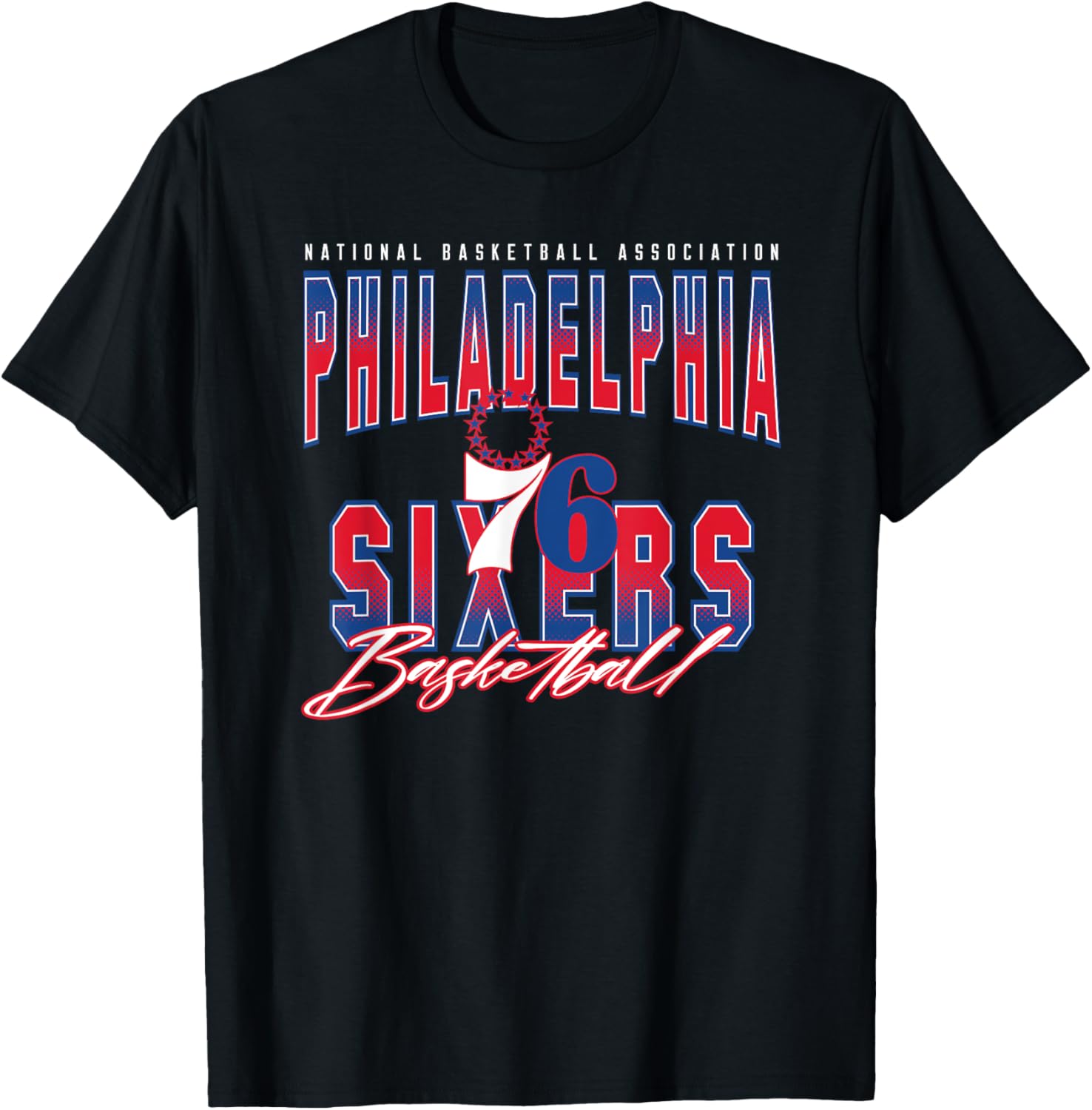 NBA Philadelphia 76ers Fade Out T-Shirt for Fans - Stylish Game Day Apparel - 1