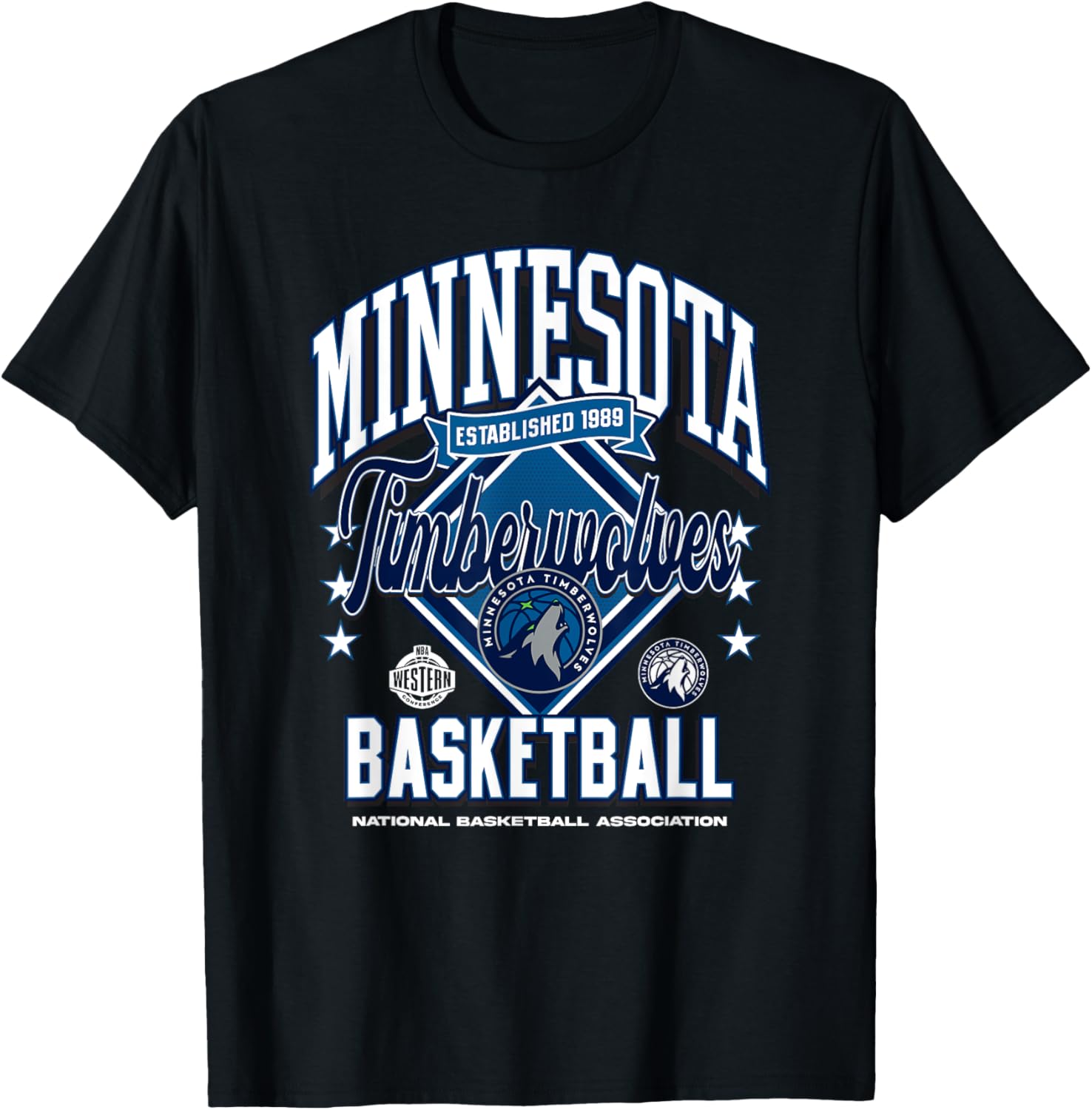 NBA Minnesota Timberwolves Tip Off T-Shirt for Fans and Players - 2