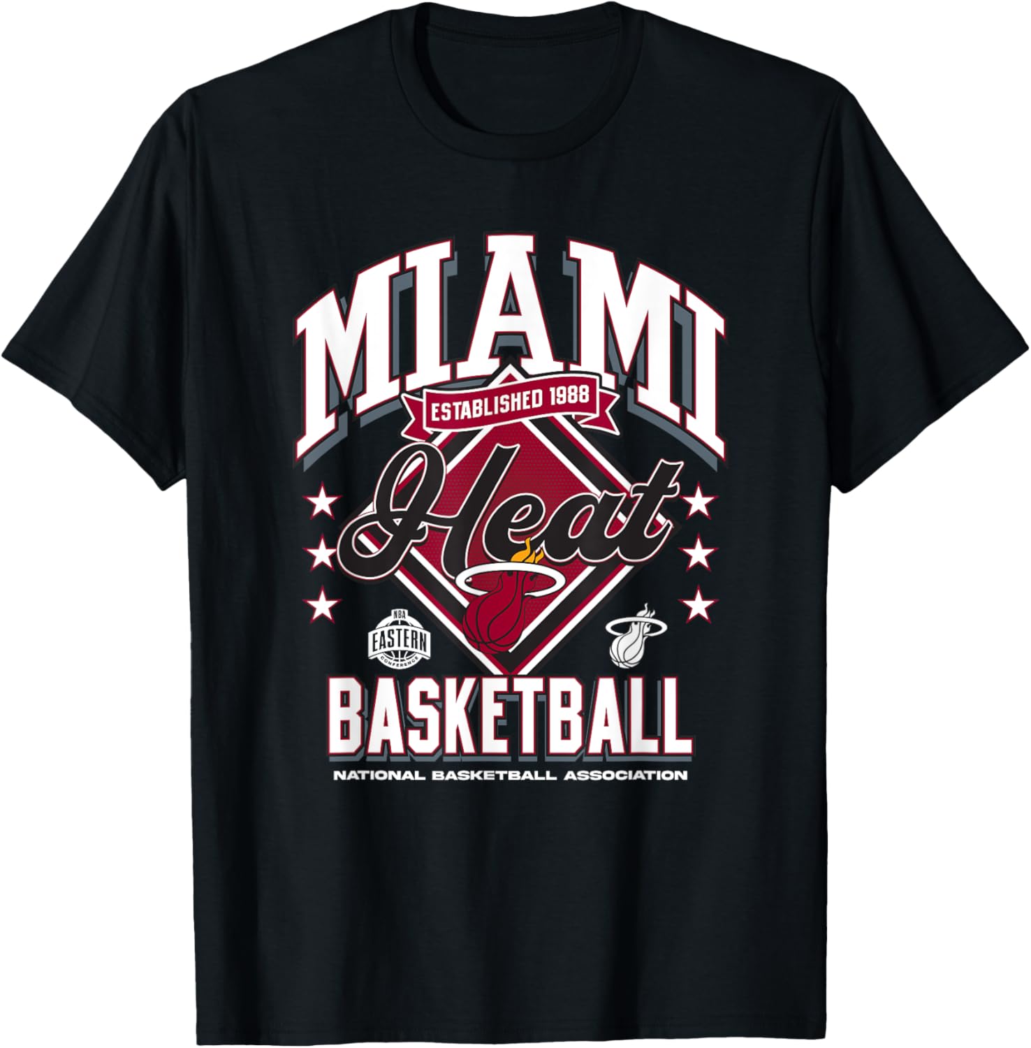 NBA Miami Heat Tip Off T-Shirt for Fans - Stylish Team Apparel - 2