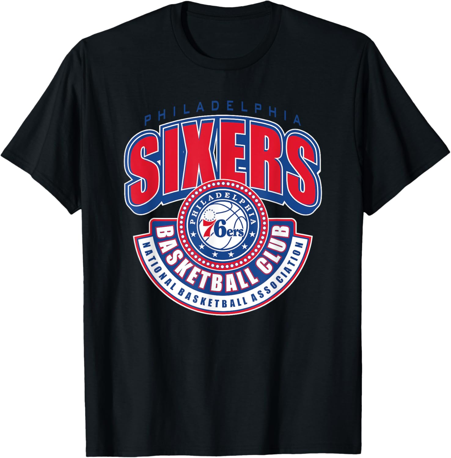 Official Philadelphia 76ers In The Club T-Shirt for Fans and Supporters - 1