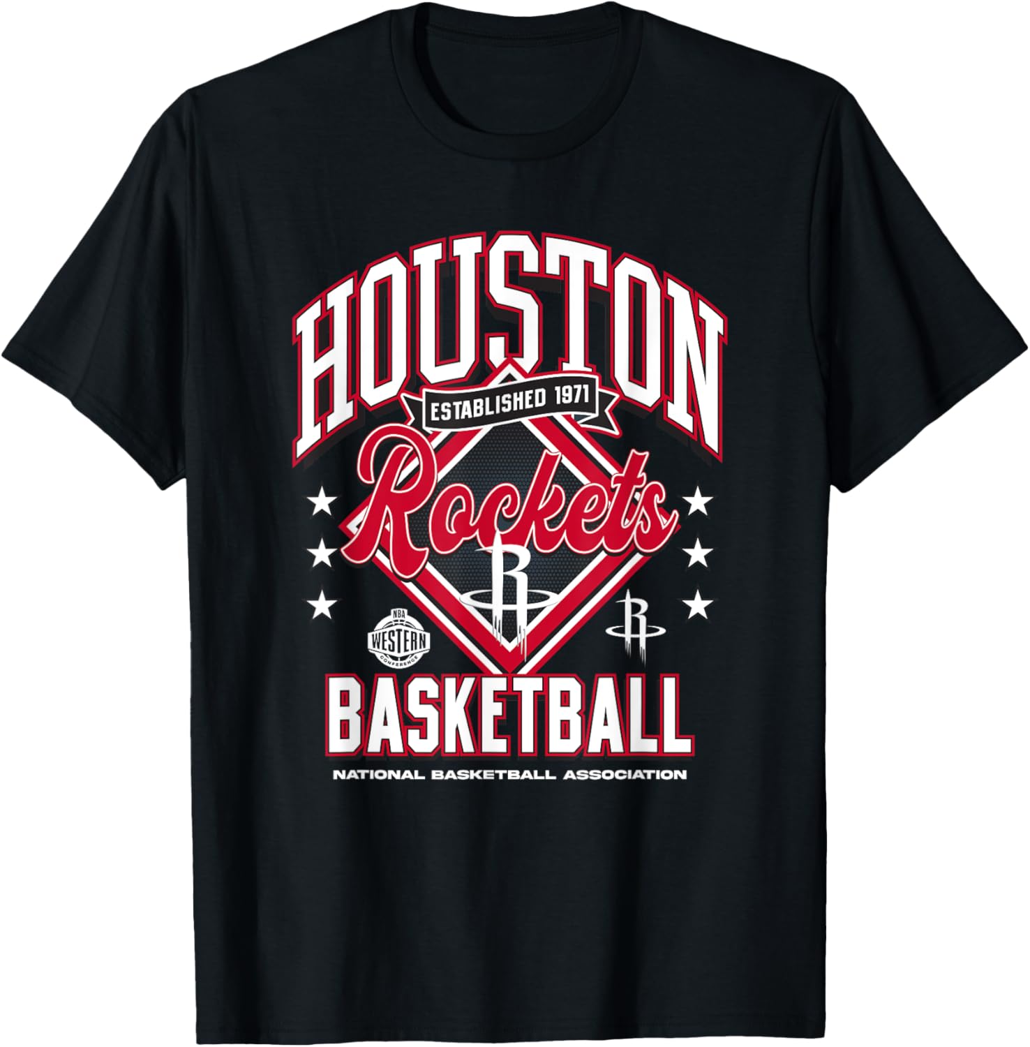 NBA Official Houston Rockets Tip Off T-Shirt for Fans and Collectors - 3
