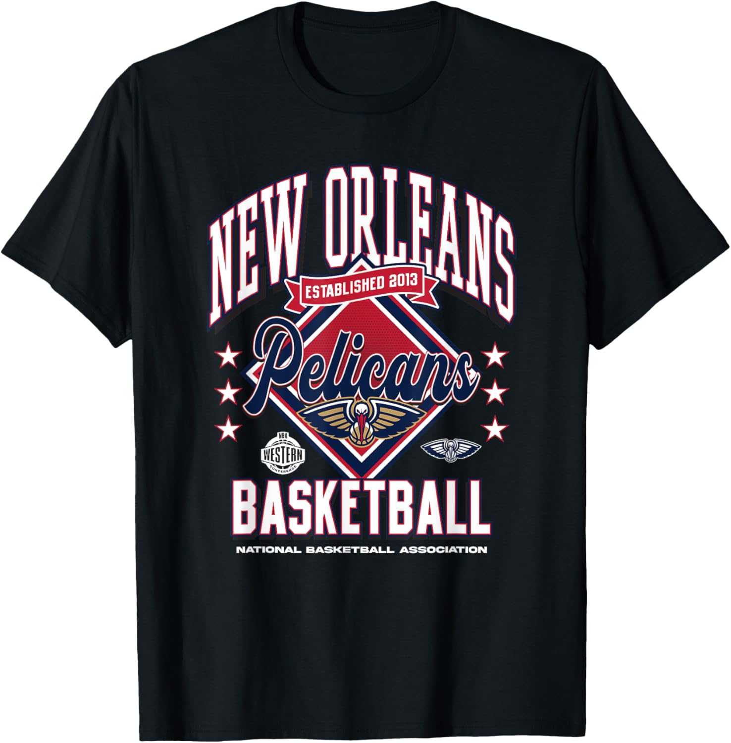 NBA New Orleans Pelicans Tip Off T-Shirt for Fans and Sports Lovers - 3