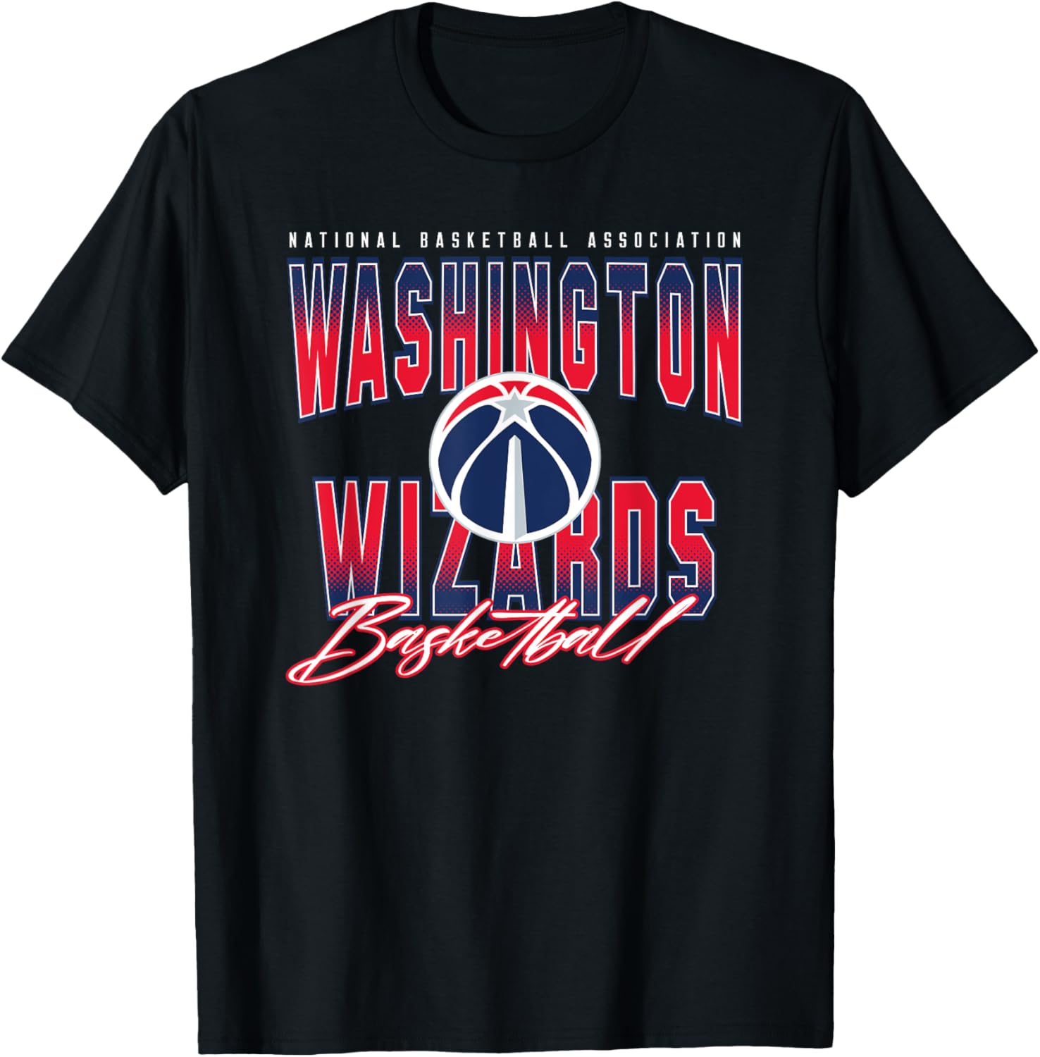 NBA Washington Wizards Fade Out T-Shirt for Fans - Stylish Team Apparel - 2