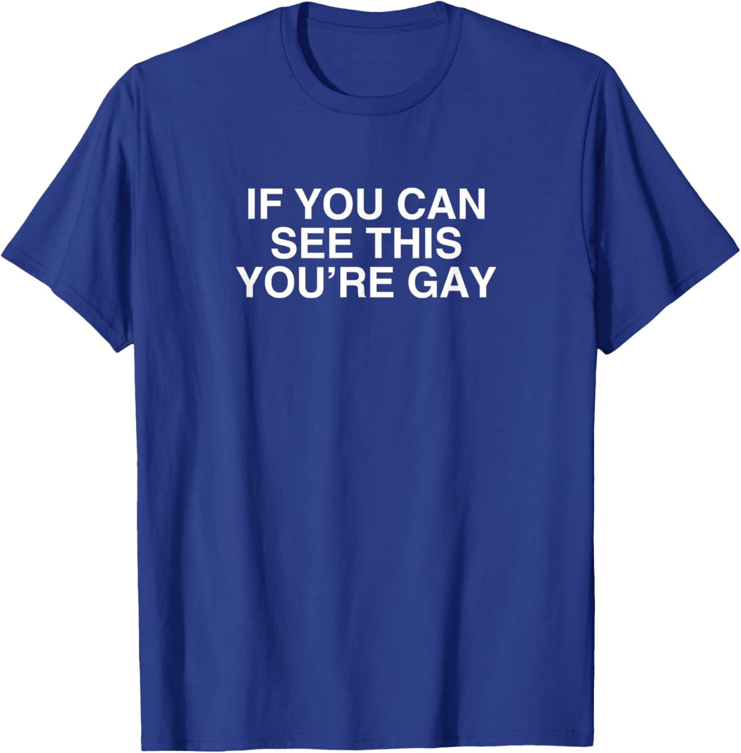 Funny Gay Pride Meme T-Shirt If You Can See This You're Gay LGBT Apparel - 13