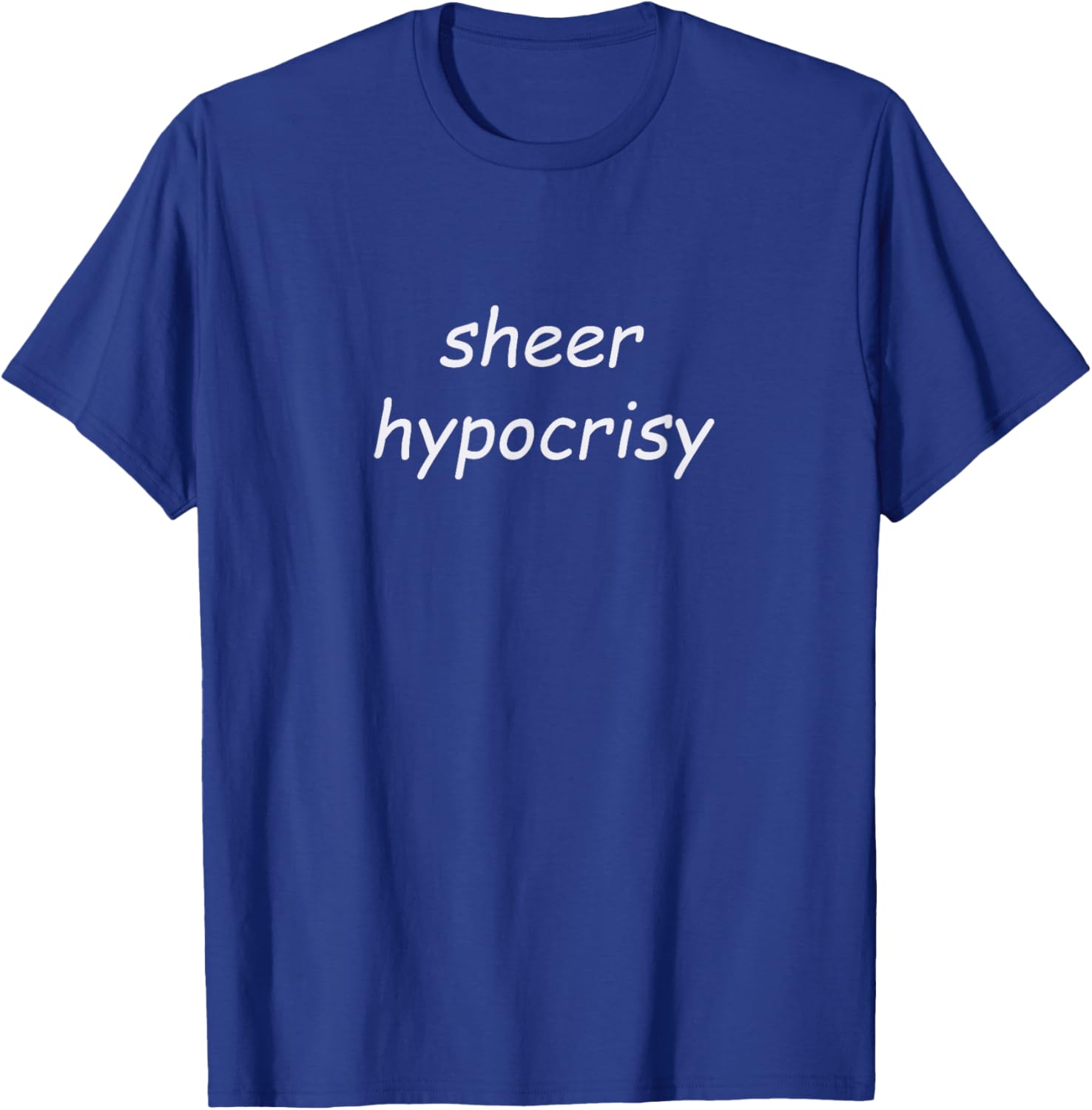 Sheer Hypocrisy T-Shirt for Trendy Style and Comfort in Fashion Apparel - 2