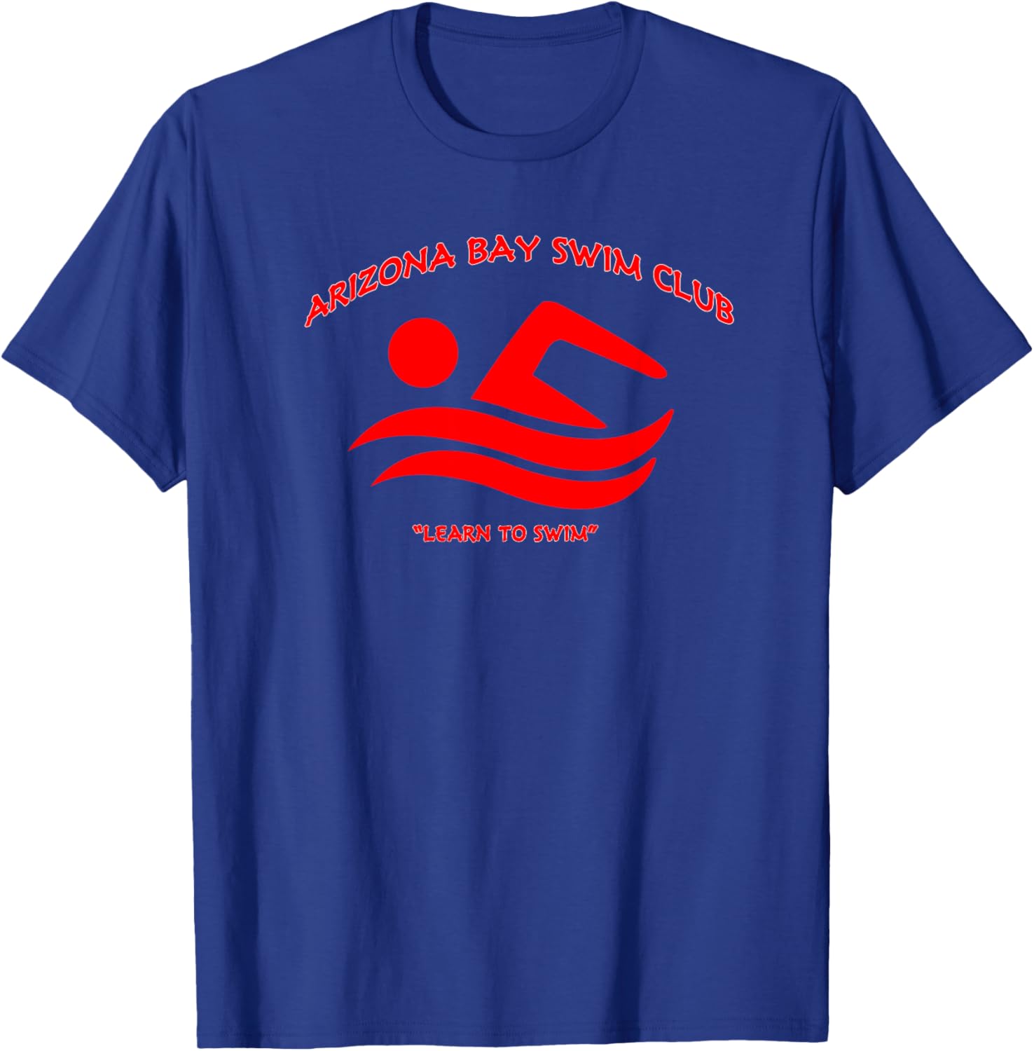 Red Swim Club Bay Arizona T-Shirt - Stylish Swimwear Apparel for All - 17
