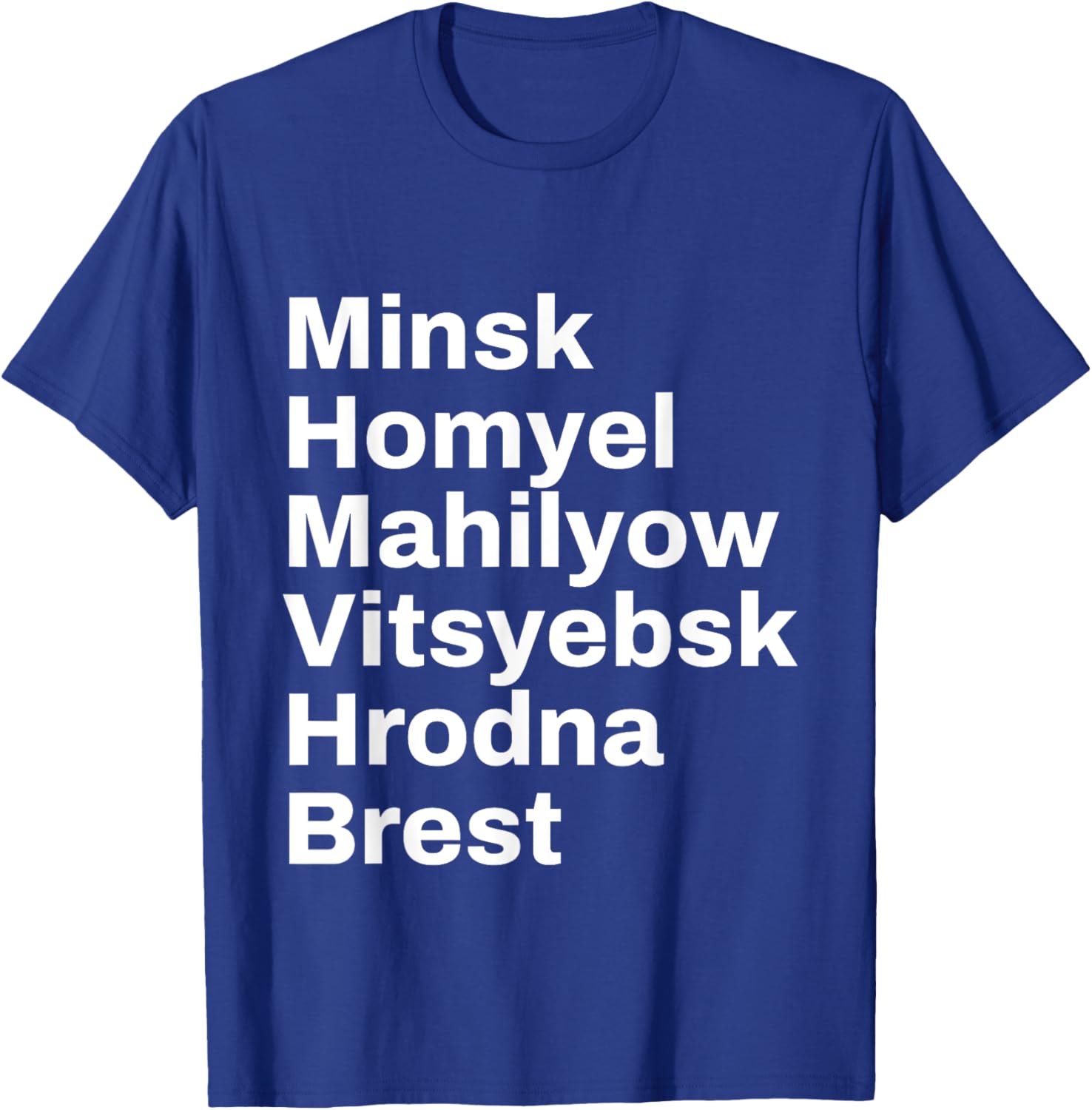 Belarus Cities Travel T-Shirt Perfect for Adventurers and Travelers - 17