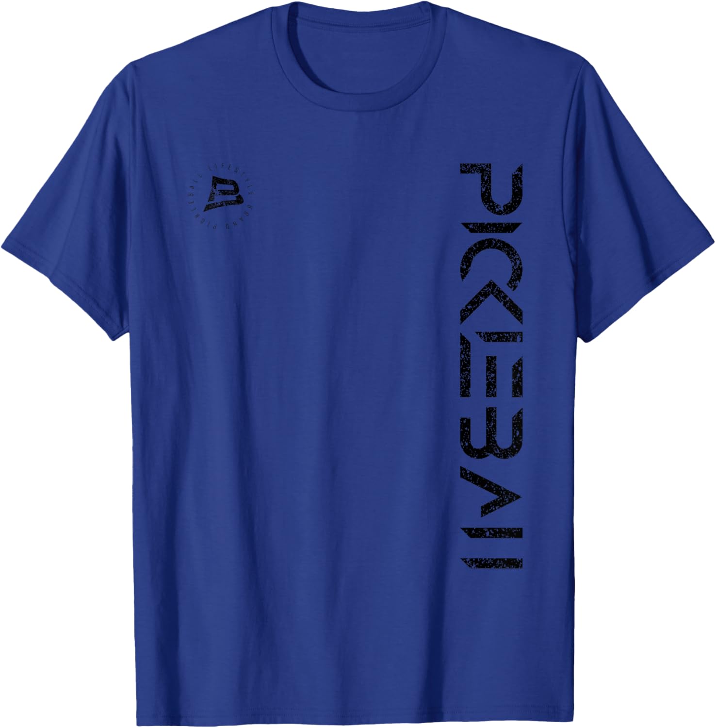 Distressed Black Pickleball T-Shirt for Ultimate Sports Comfort and Style - 16