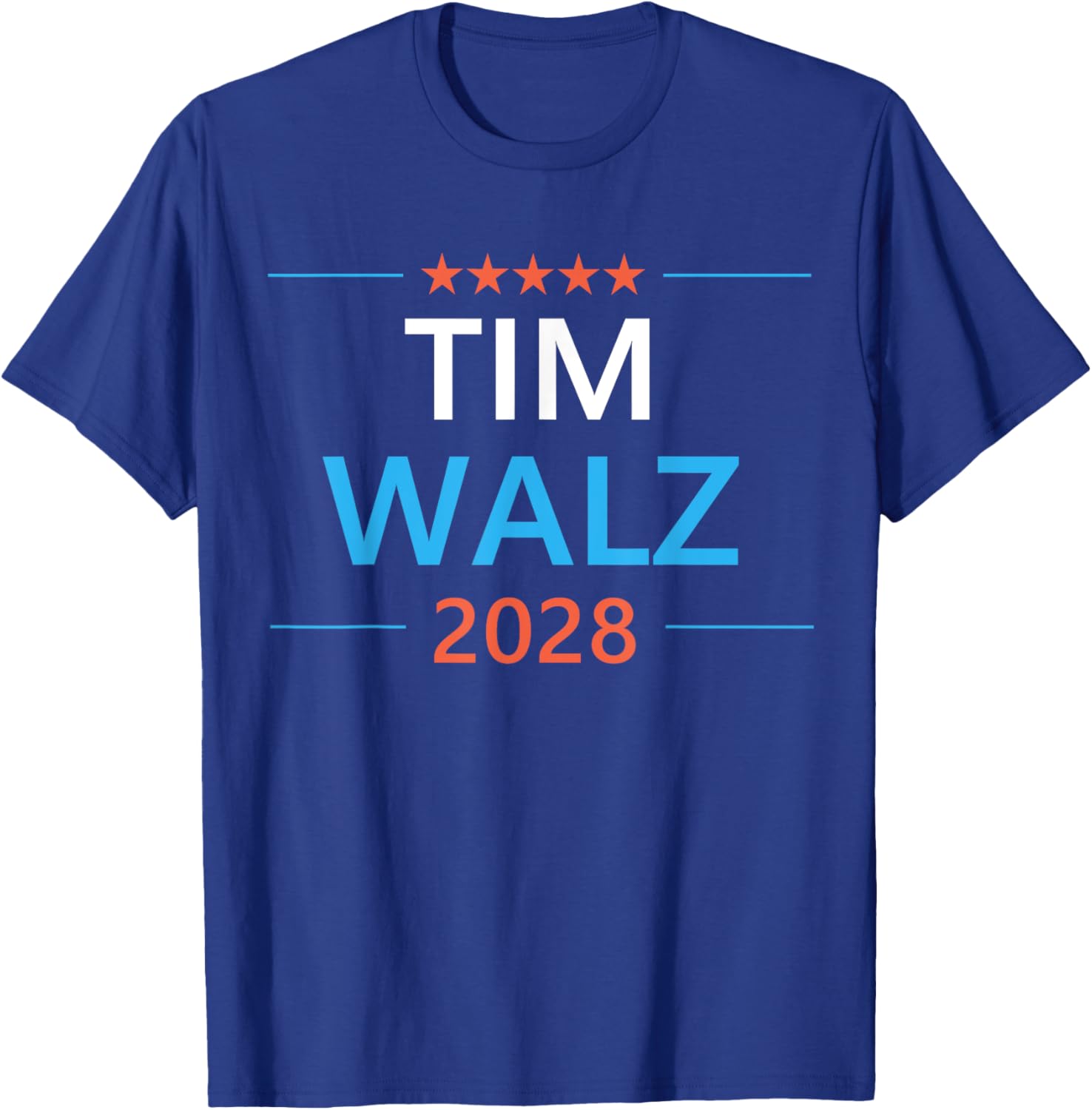 Tim Walz 2028 Presidential Campaign T-Shirt for Supporters and Fans - 7