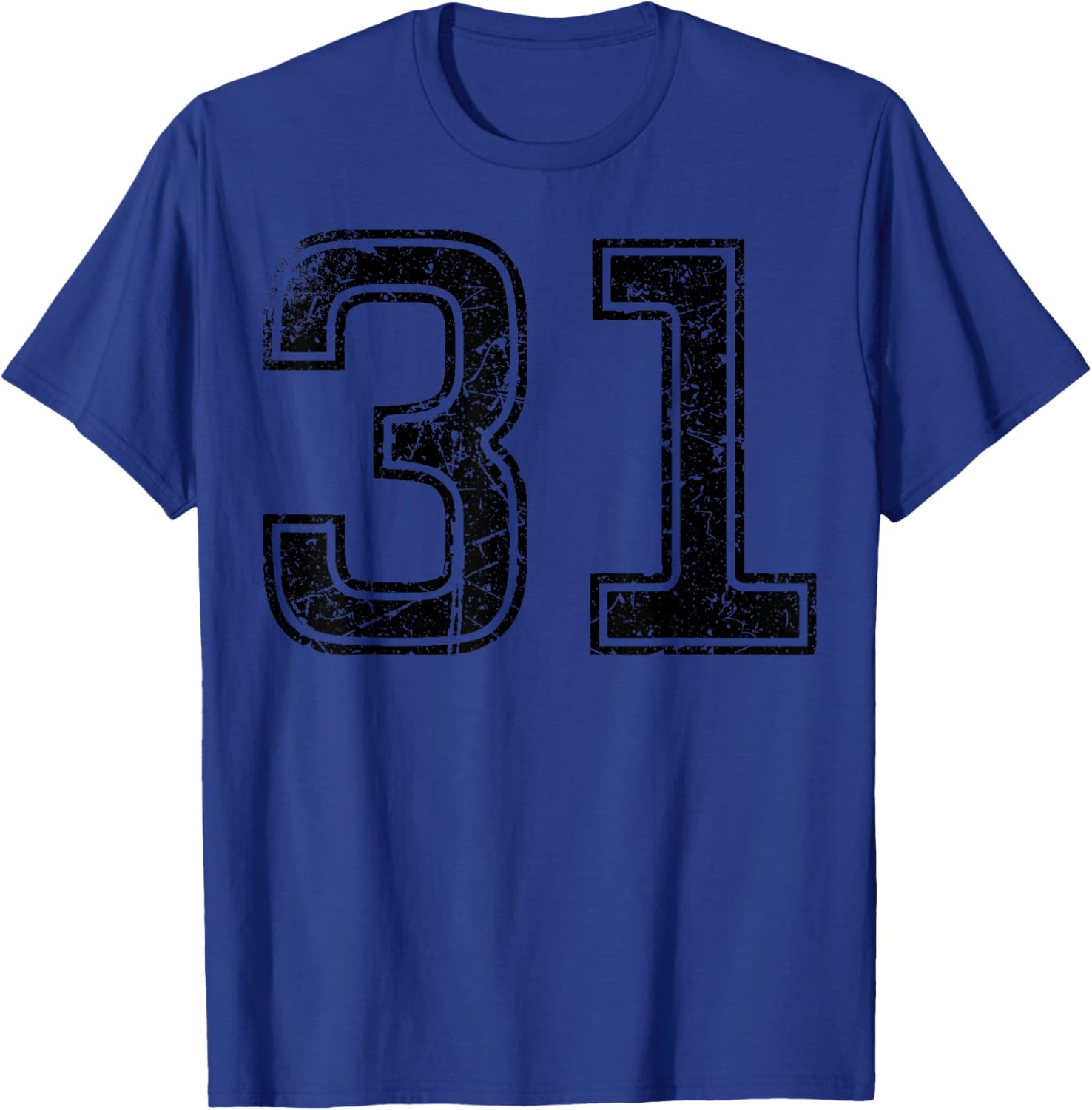 Vintage Sport Black Number 31 T-Shirt for Casual Style Enthusiasts - 21