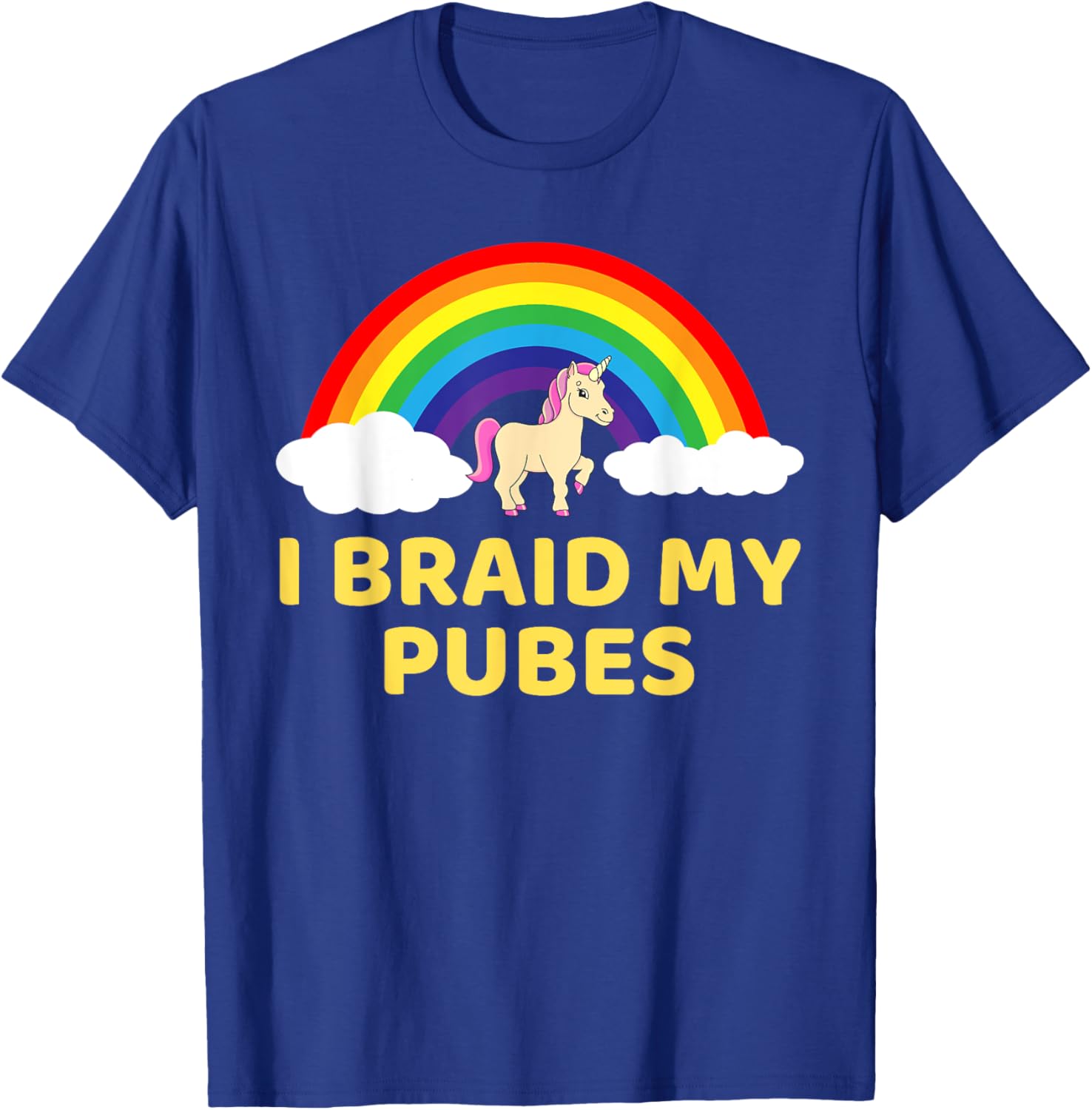 Whimsical I Braid My Pubes T-Shirt for Fun and Unique Style - 3