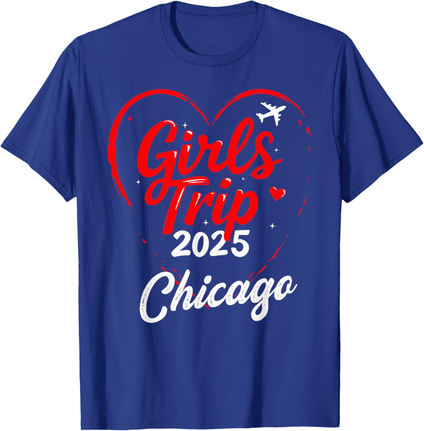 Girls Trip Chicago 2025 Birthday Squad T-Shirt for Fun Weekend Getaways - 2