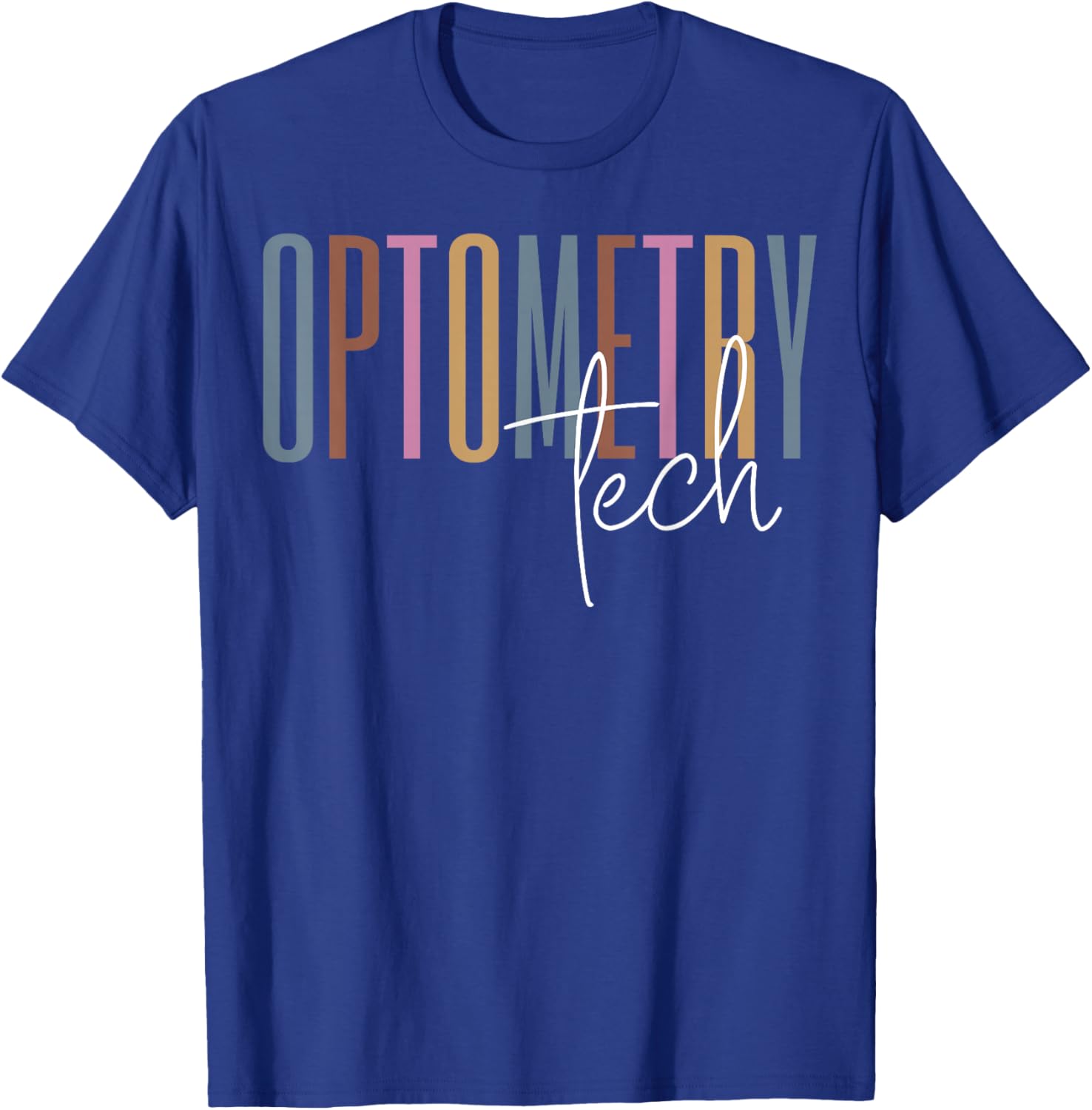 Retro Optometry Tech T-Shirt for Optometrists and Ophthalmologists - 6
