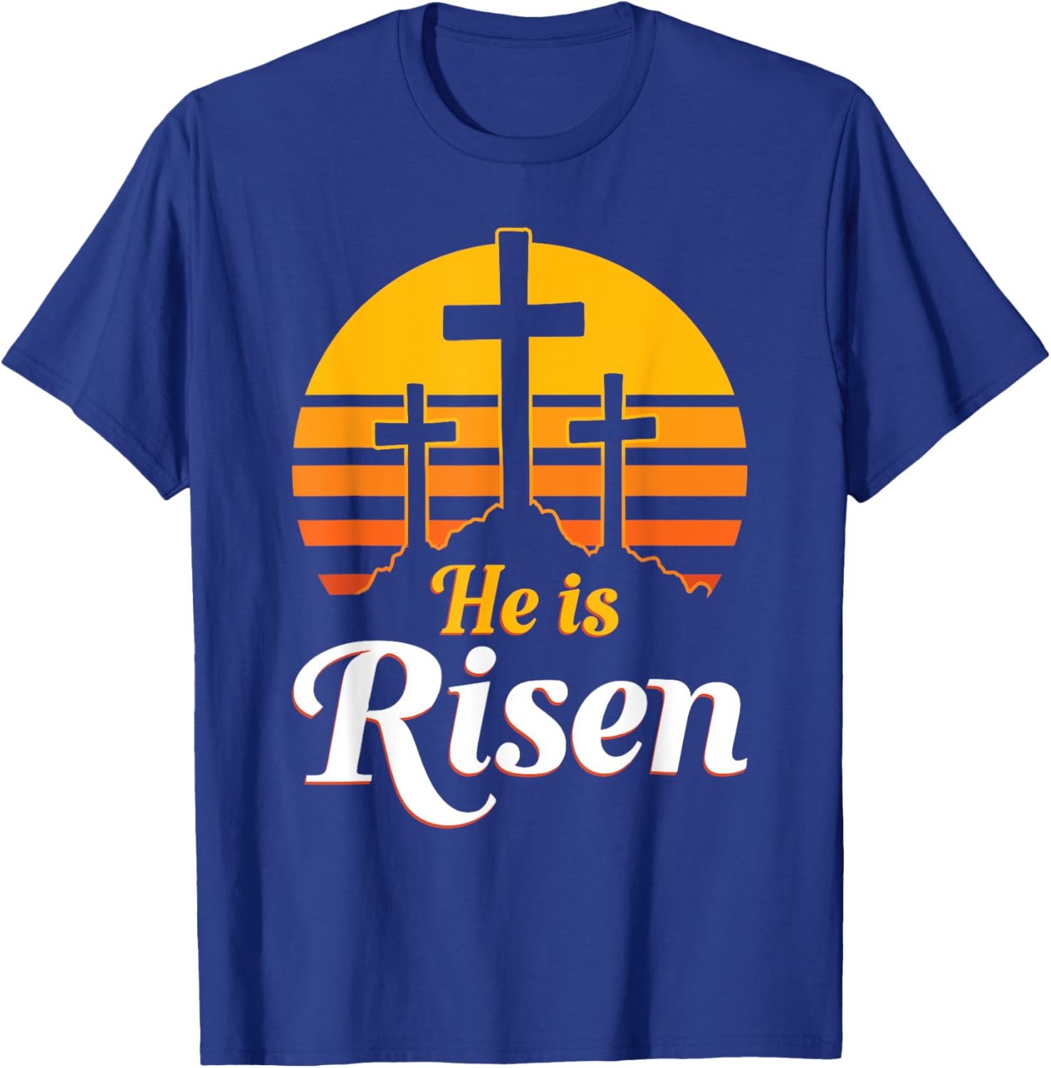 He Is Risen Christian Easter T-Shirt for Celebrating Jesus' Resurrection - 8