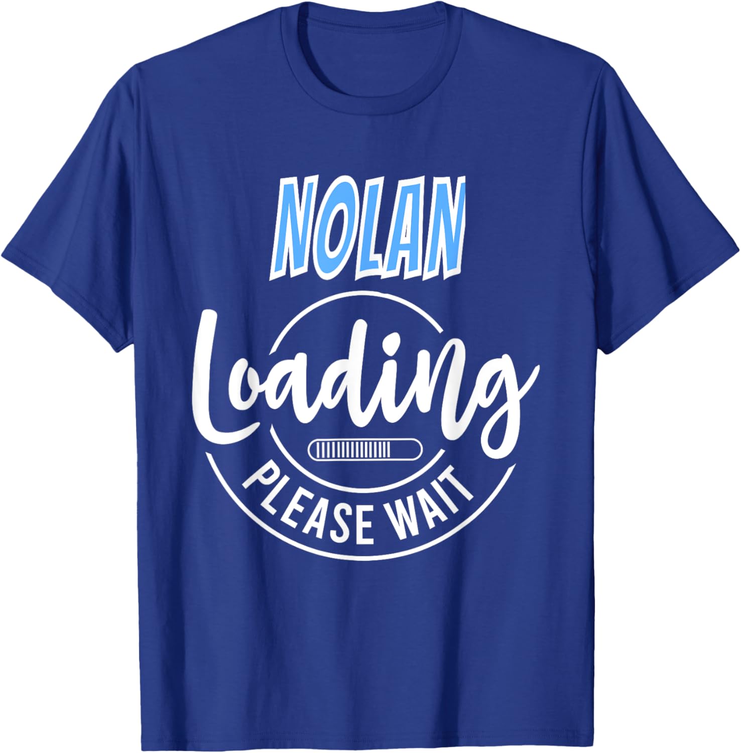 Nolan Custom Personalized Baby Boy Loading T-Shirt for Baby Showers - 8