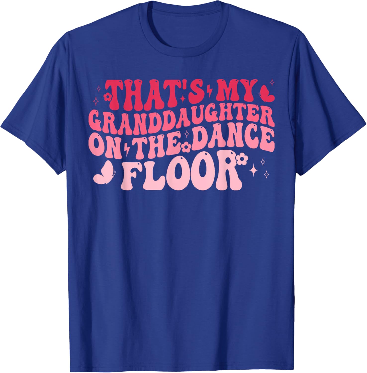 Proud Grandma Dance Recital T-Shirt Featuring Granddaughter on Dance Floor - 11