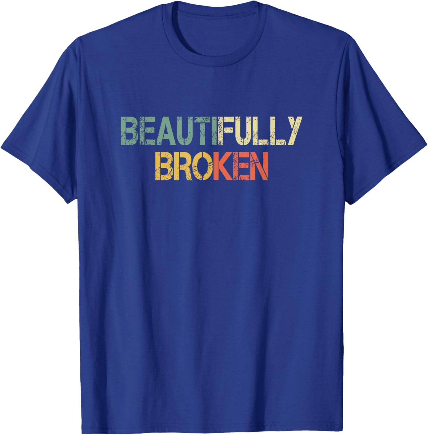 Retro Christian Beautifully Broken T-Shirt for Faith and Style Lovers - 8