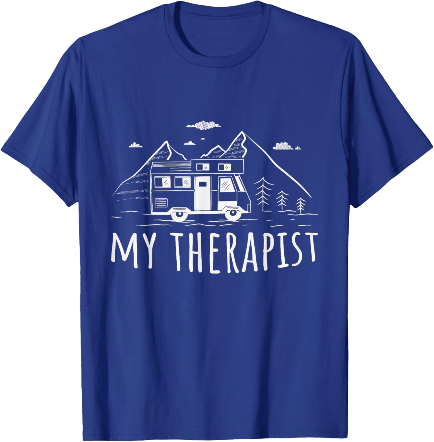 Camping Caravan My Therapist T-Shirt for Outdoor Adventure Lovers - 8