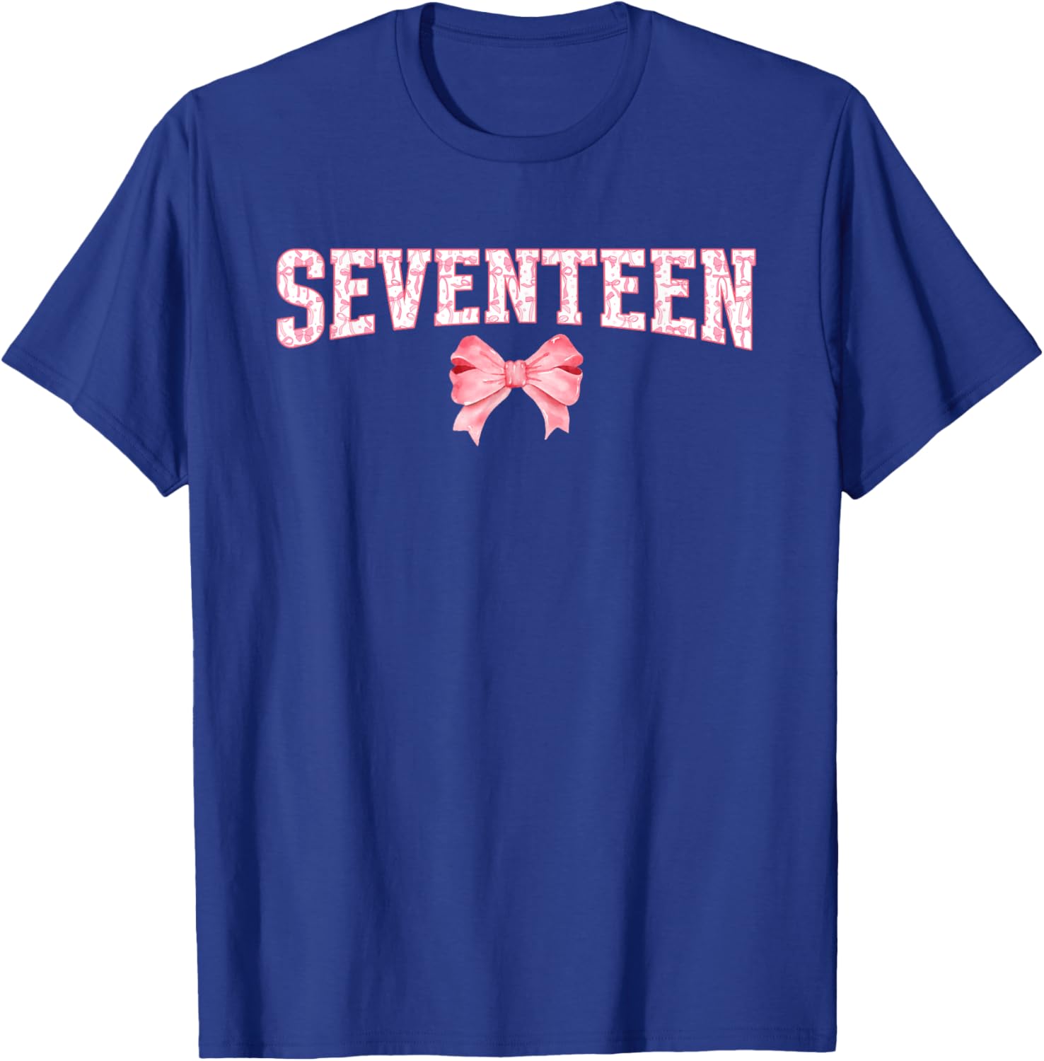 17th Birthday Coquette Bow T-Shirt for Stylish Seventeen Year Olds - 9