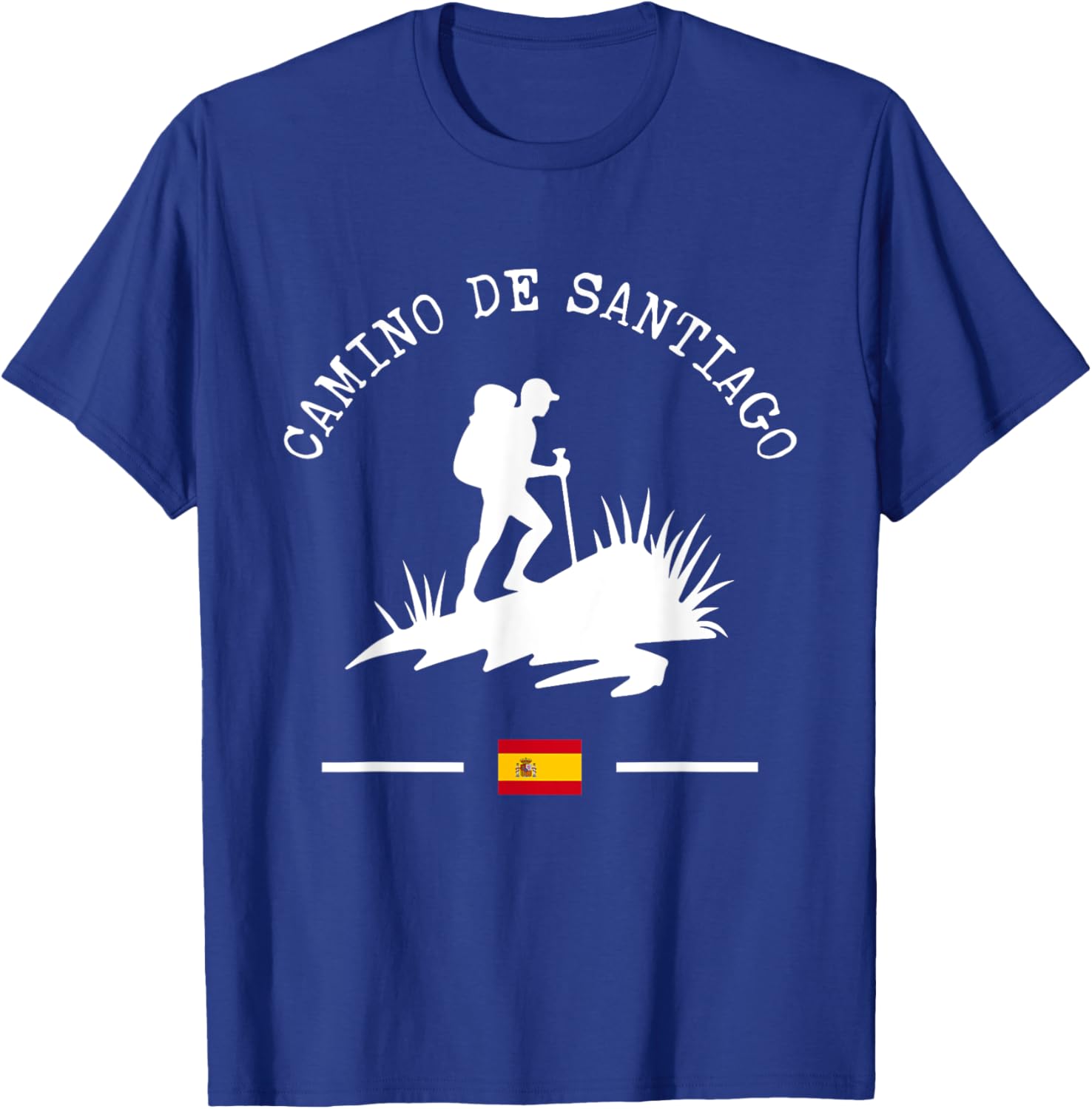 Camino de Santiago Hiker Trekking T-Shirt for Pilgrims and Adventurers - 13