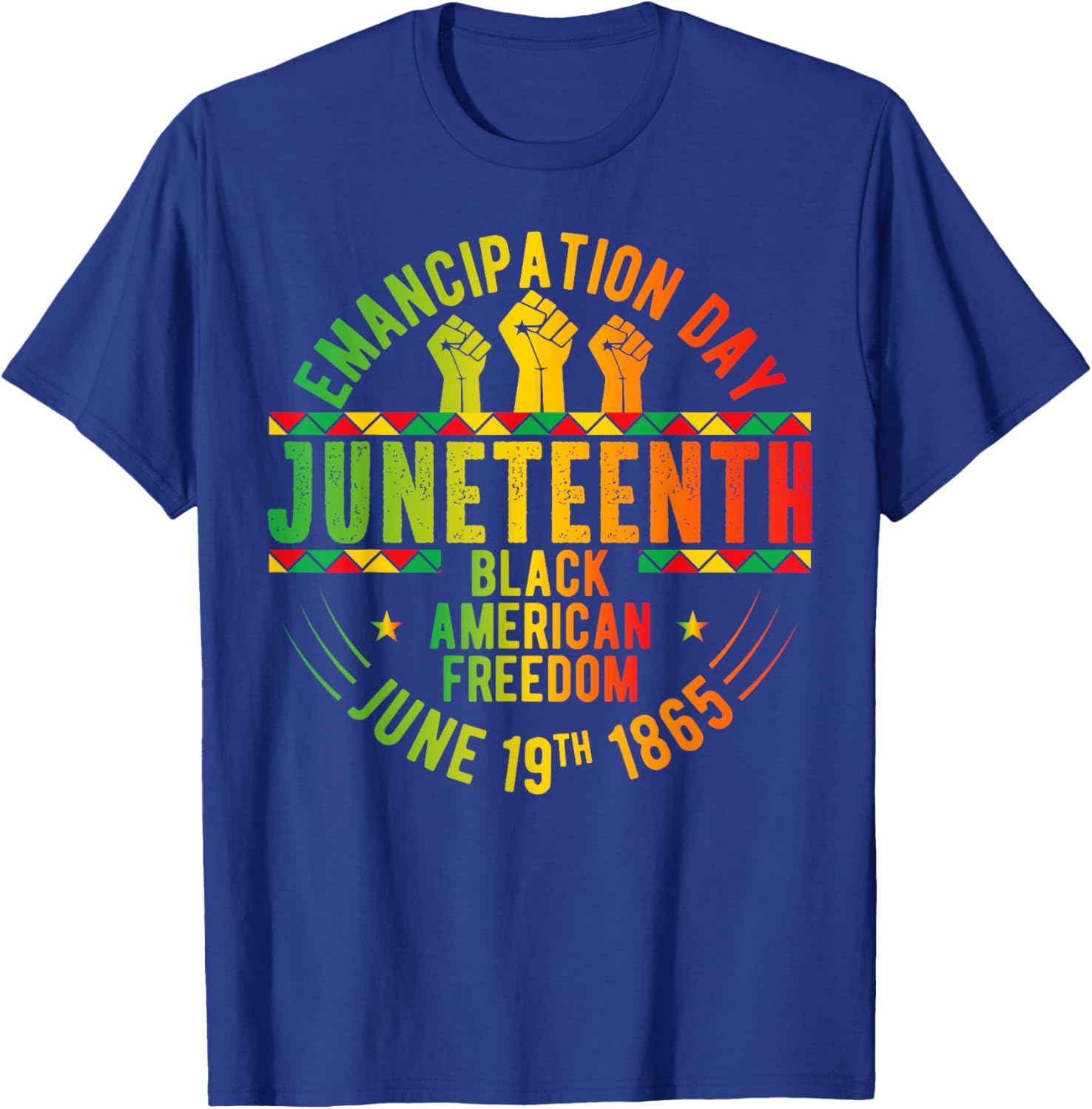 Juneteenth Freedom T-Shirt Celebrate Black History June 19 Apparel - 2