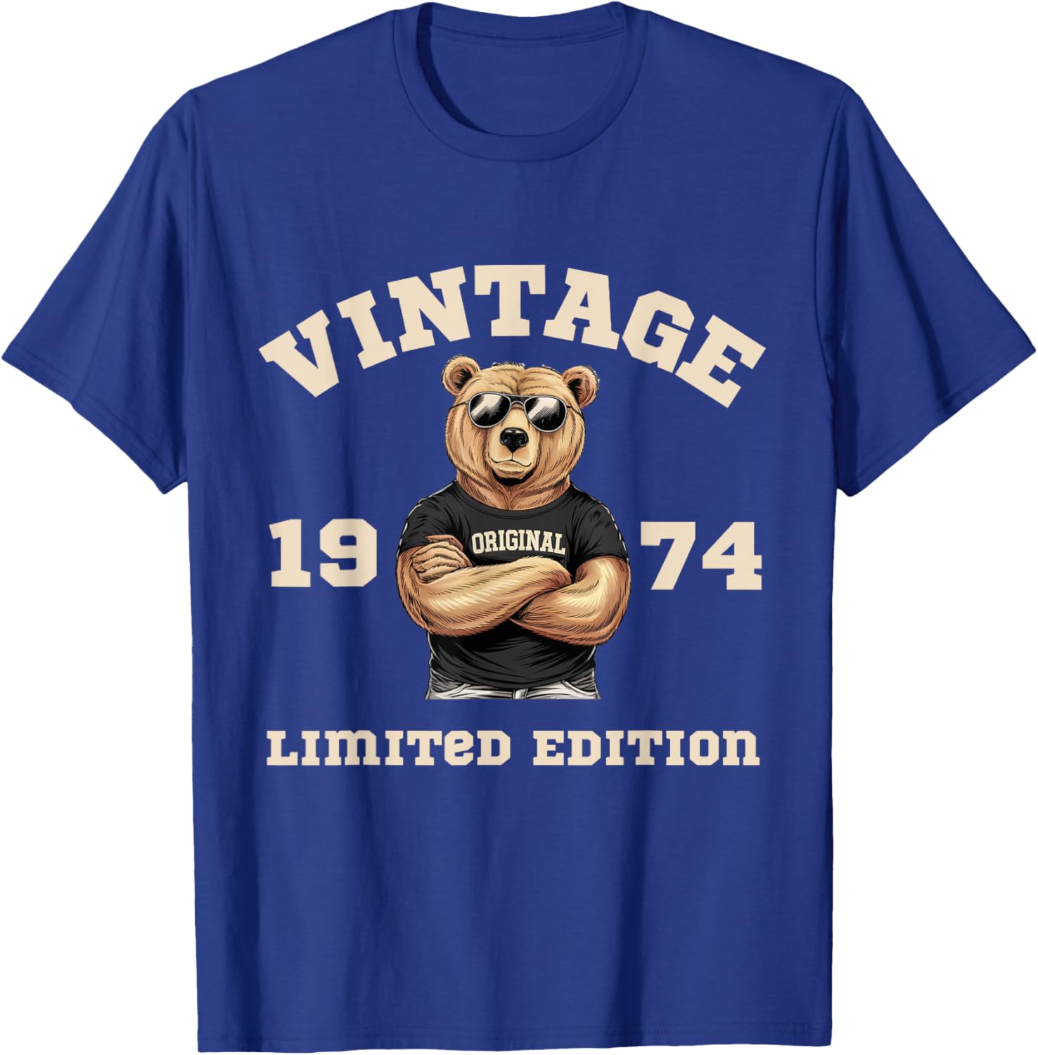 Mens Vintage 51st Birthday Teddy Bear T-Shirt 1974 Gift Idea - 5