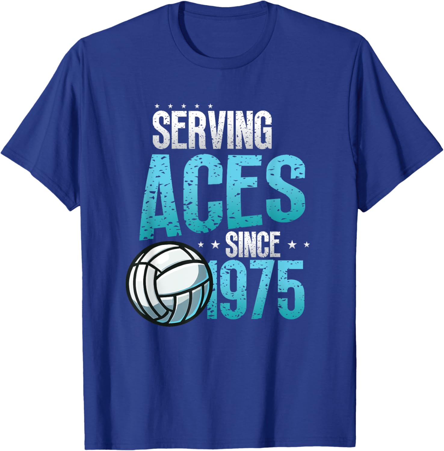 Serving Aces Volleyball Lover 50th Birthday T-Shirt for Fun Celebrations - 3