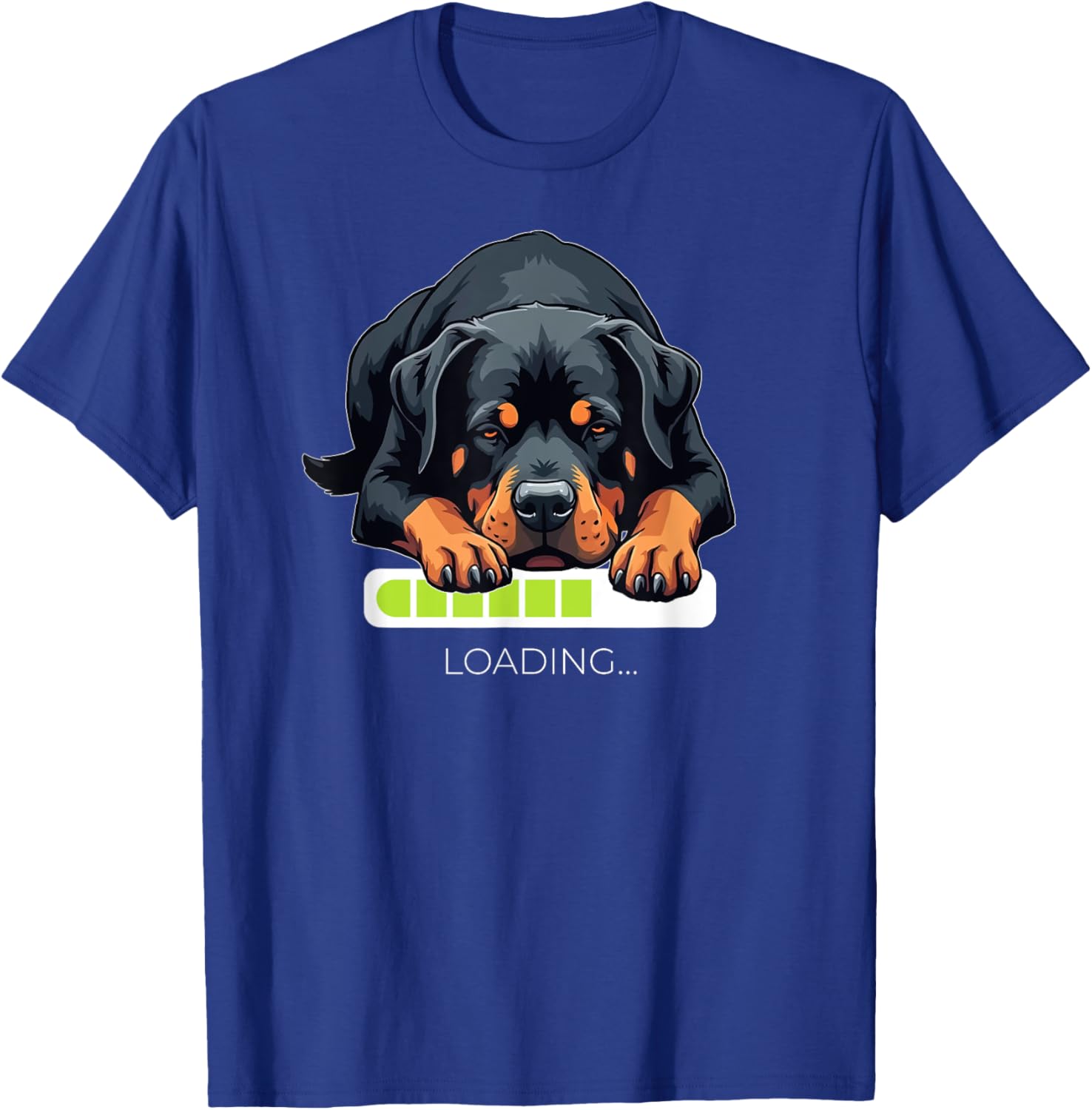 Rottweiler Loading T-Shirt Perfect for Dog Lovers and Rottie Fans - 3