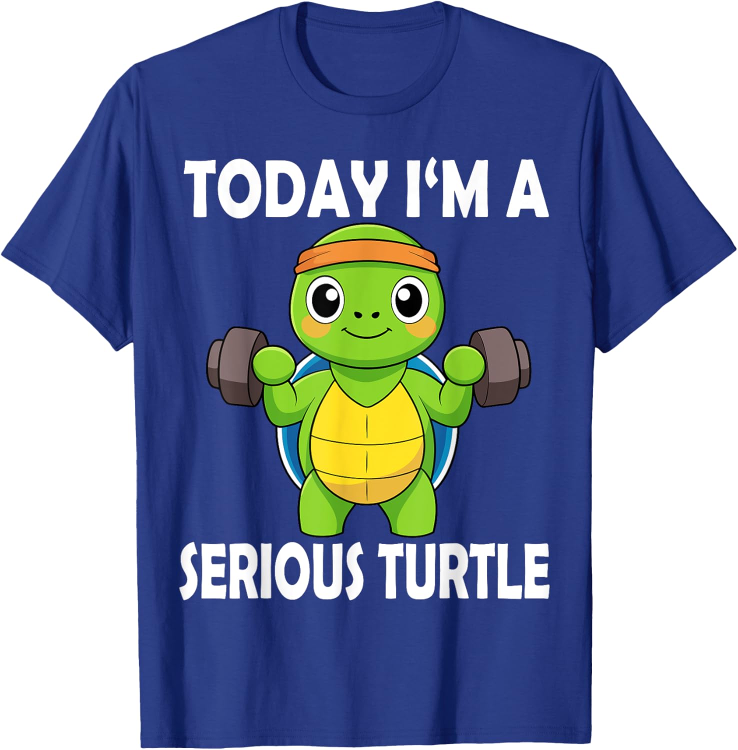 Serious Turtle Funny Fitness Gym T-Shirt for Weightlifting Enthusiasts - 6