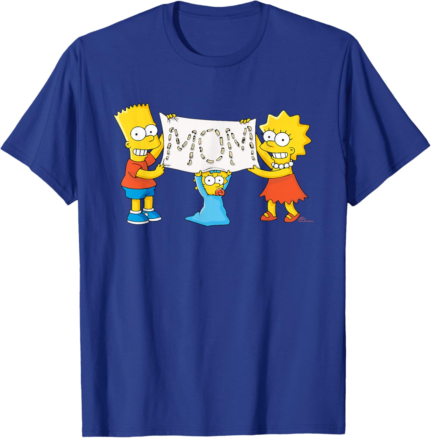 The Simpsons Macaroni Art T-Shirt Perfect Mother's Day Birthday Gift - 5