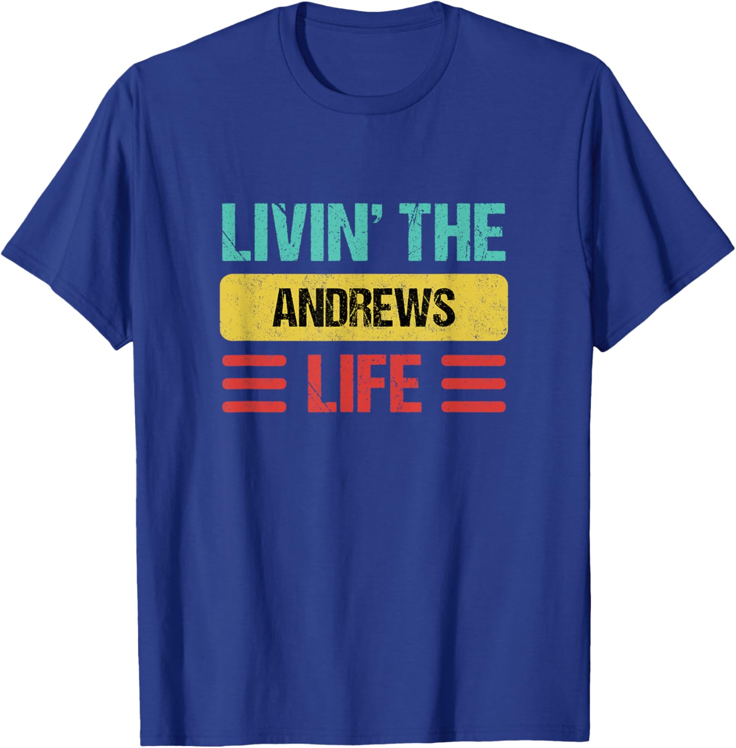 Personalized Andrews Name T-Shirt for Cool Casual Style and Fun - 2