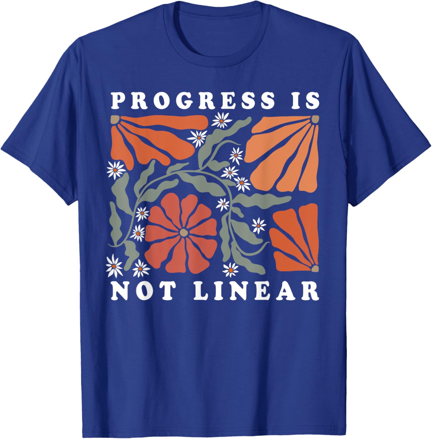 Boho Floral Special Education Teacher T-Shirt for Positive Progress - 1