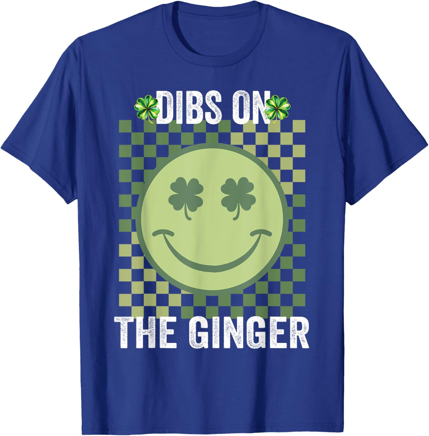 Dibs on the Ginger St Patrick's Shamrock T-Shirt for Women and Girls - 23