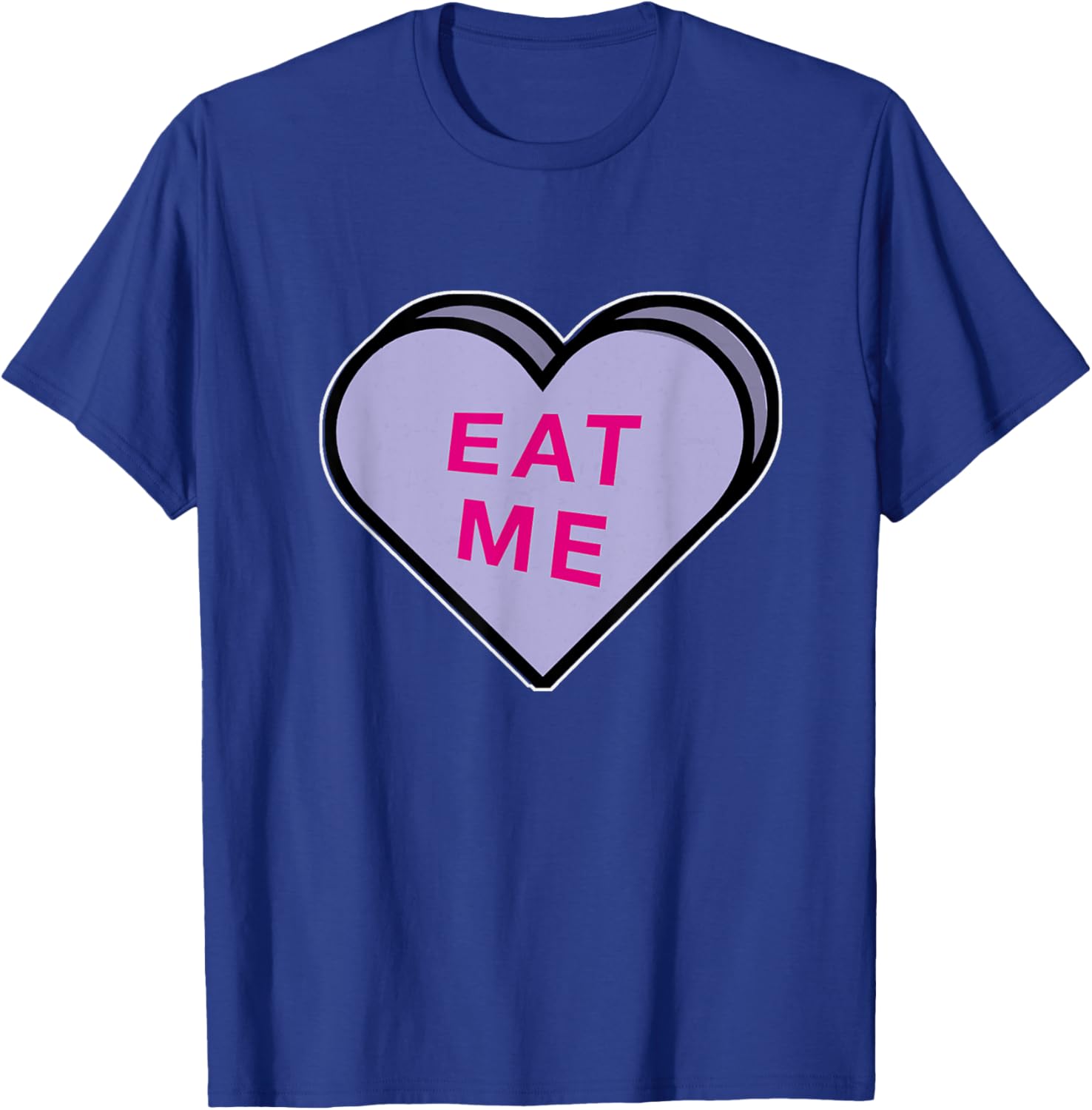 Funny Eat Me Valentine's T-Shirt - Cute Dirty Candy Heart Design - 10