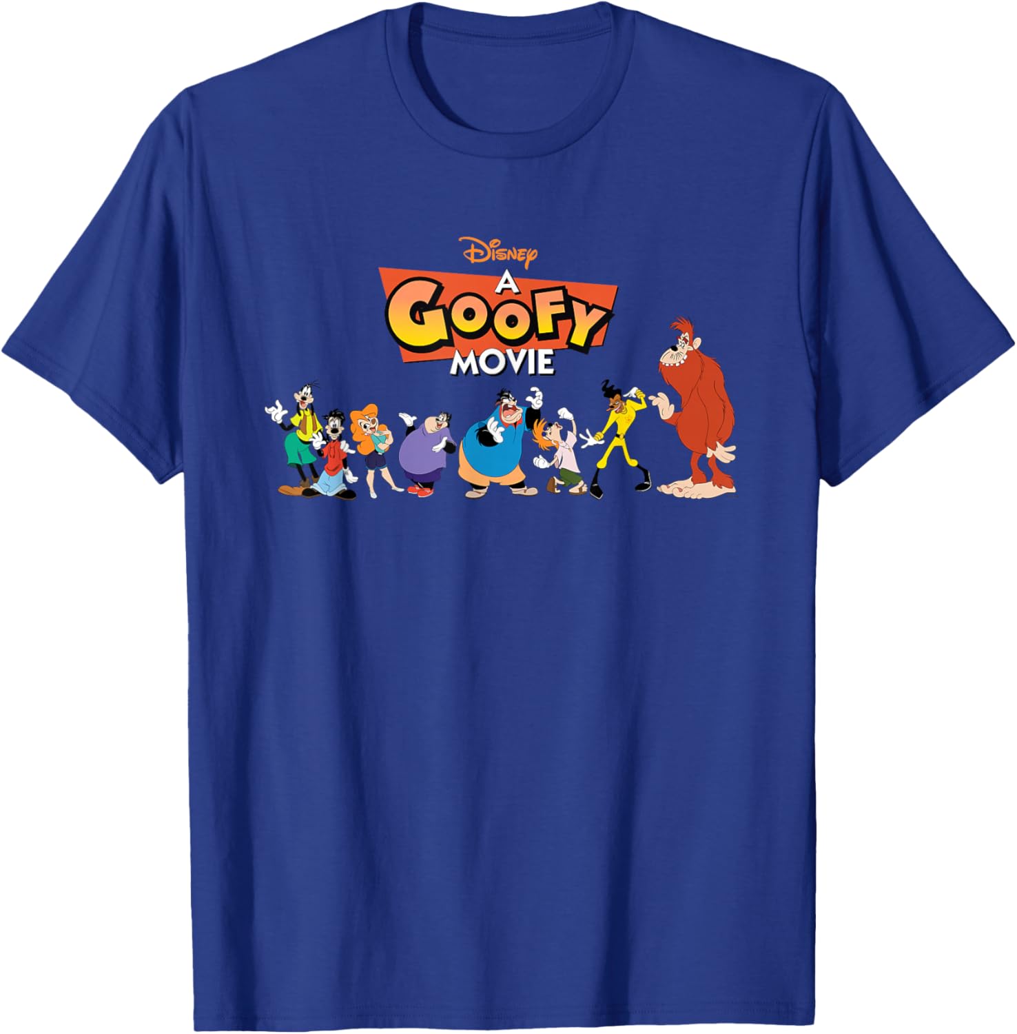 Disney A Goofy Movie 30th Anniversary Character Logo T-Shirt for Fans - 17