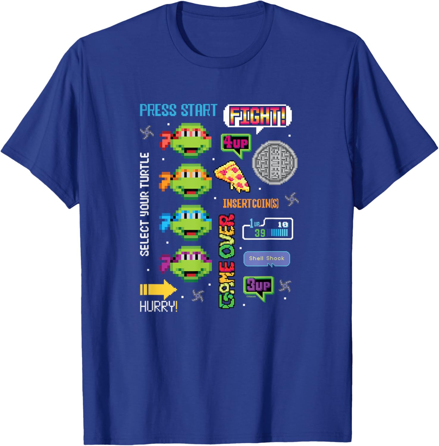 Teenage Mutant Ninja Turtles Icon Cluster T-Shirt for Cool Teens - 5