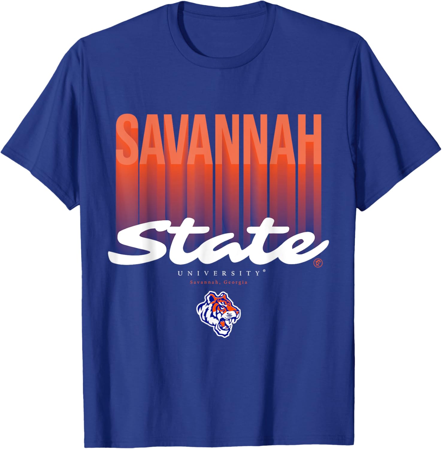Savannah State University Fade T-Shirt - Stylish SSU Apparel for Fans - 5