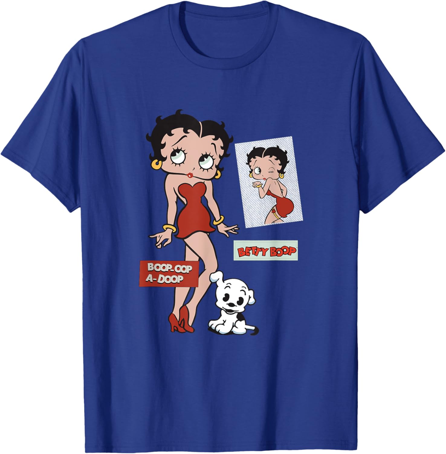 Betty Boop Picture Perfect Patches T-Shirt for Fun Fashion Lovers - 9