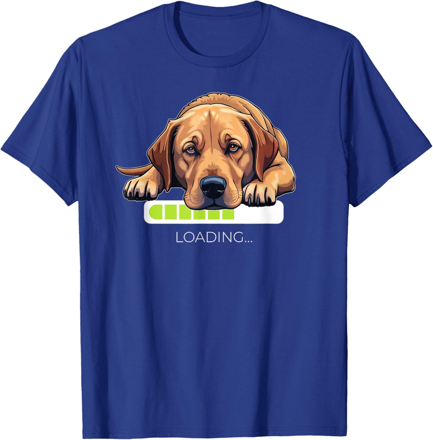 Labrador Retriever Dog Loading Graphic T-Shirt for Dog Lovers - 6