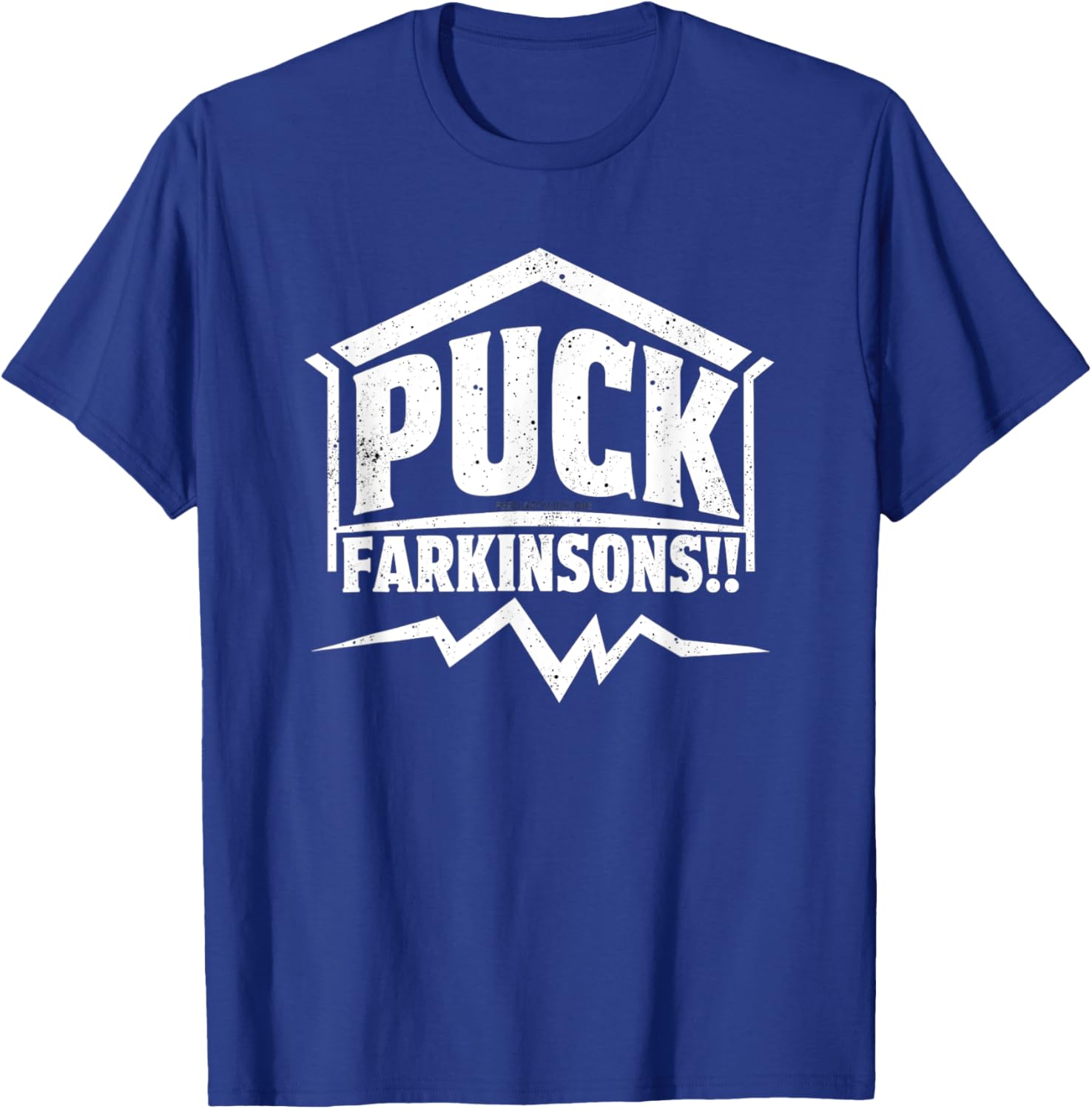 Humor Parkinson's Awareness Puck Farkinsons T-Shirt for Support and Style - 8